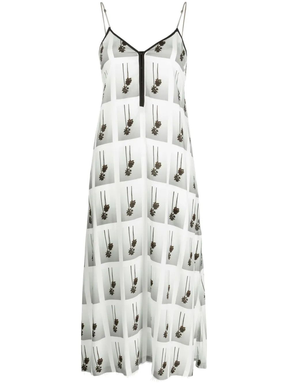 o1y1125 Midi Dress in Multicolor
