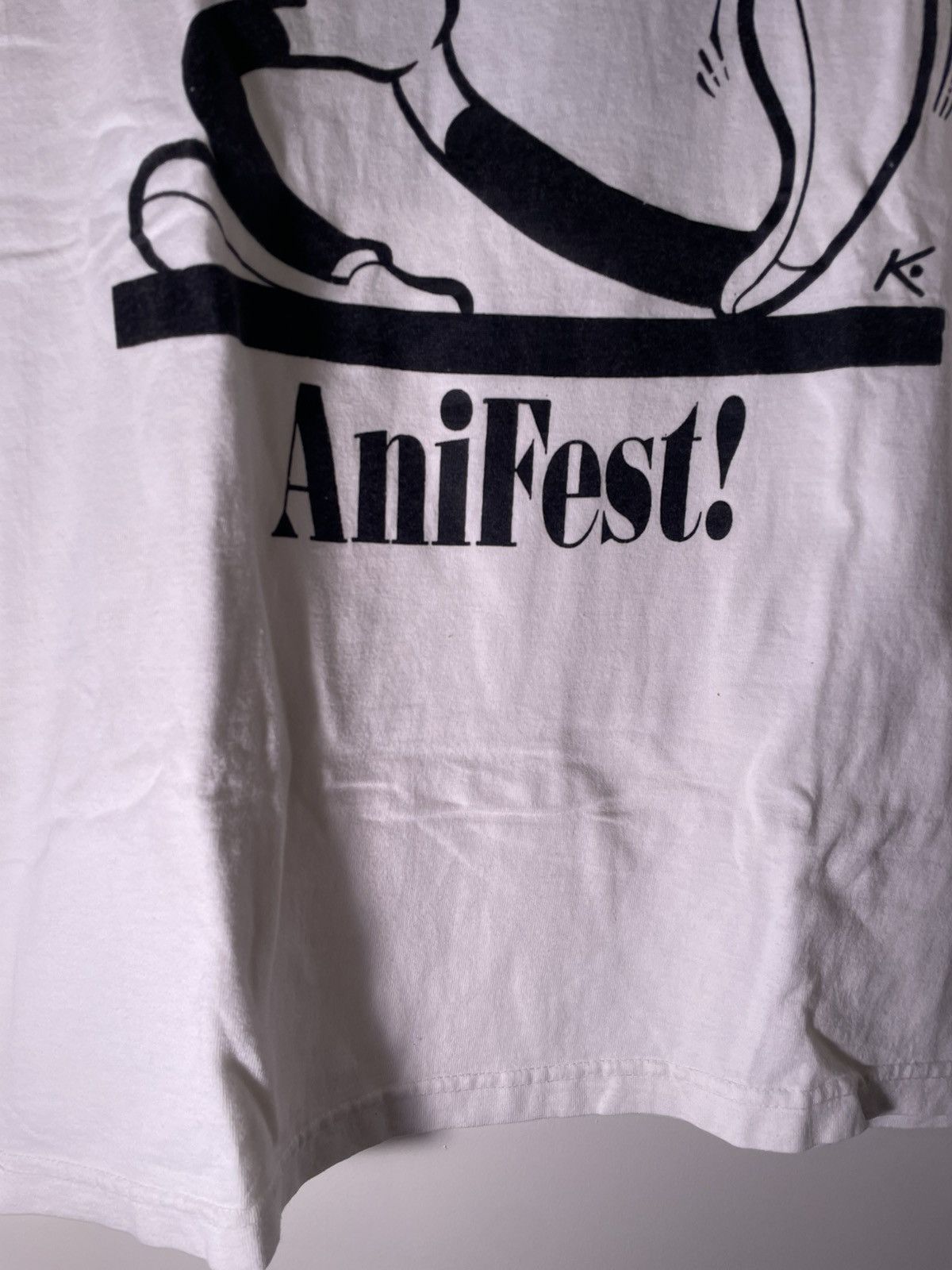Vintage 90’s VTG Vintage AniFest Animation Studio Art Tee Shirt Size US L / EU 52-54 / 3 - 5 Thumbnail