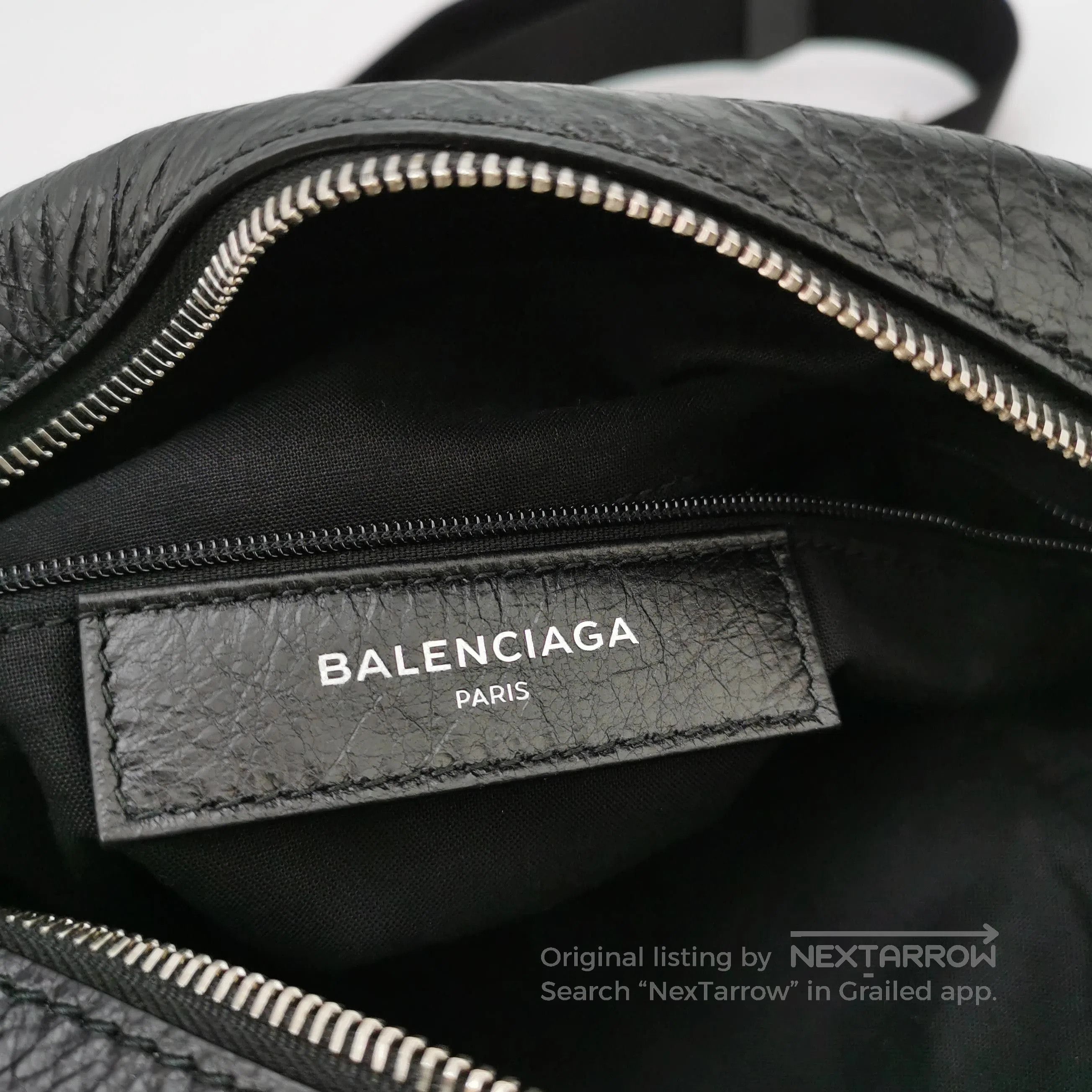 Balenciaga Balenciaga Waxed Leather Studded Crossbody Bag. Size ONE SIZE - 7 Thumbnail