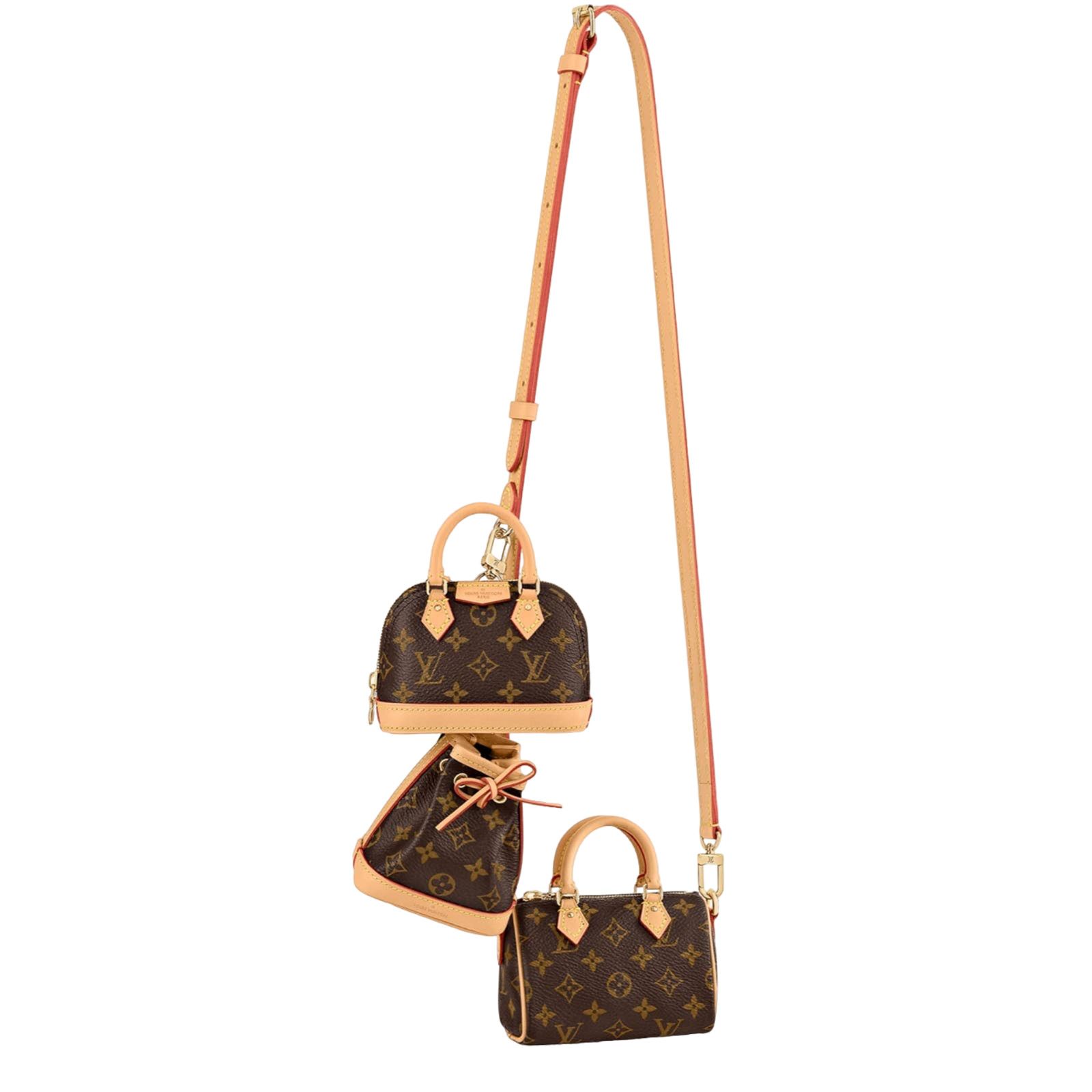 Louis Vuitton Louis Vuitton Trio Mini Monogram Logo Crossbody Shoulder Bag Size ONE SIZE - 1 Thumbnail