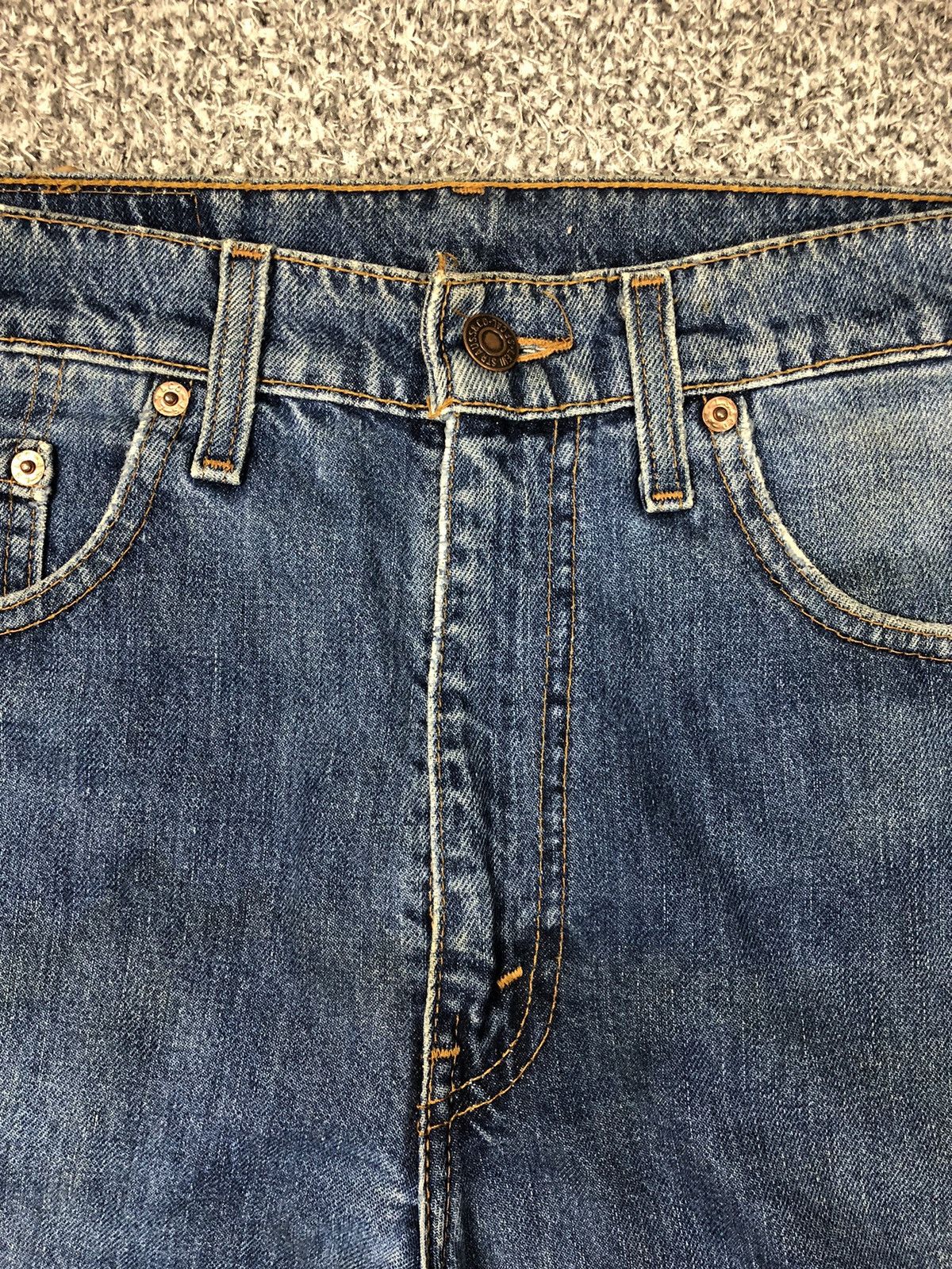 Japanese Brand × Levi's × Vintage Vintage Distressed Levis 519 Made In Usa Jeans Size US 31 - 9 Thumbnail