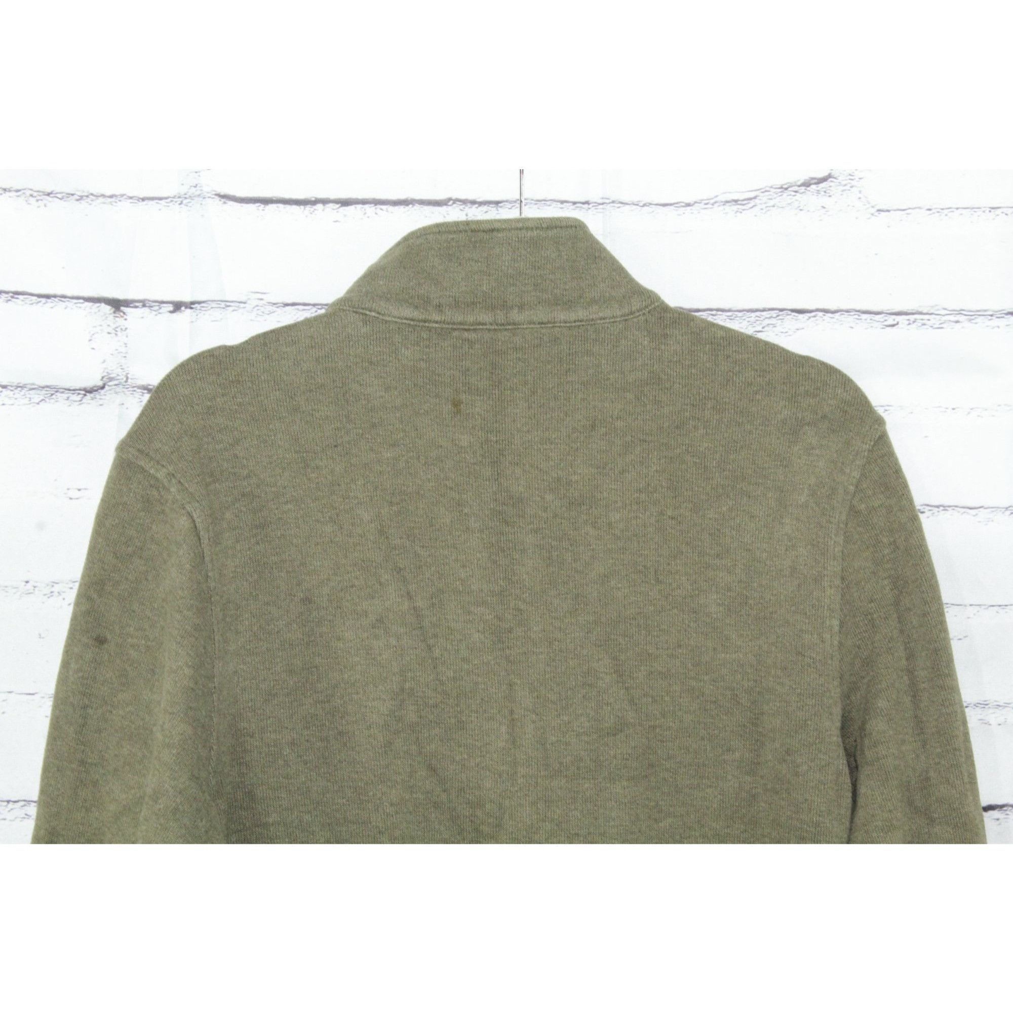 L.L. Bean LL Bean Mens Mock Neck Full Zip Jacket Cardigan Sweater Size US M / EU 48-50 / 2 - 5 Thumbnail