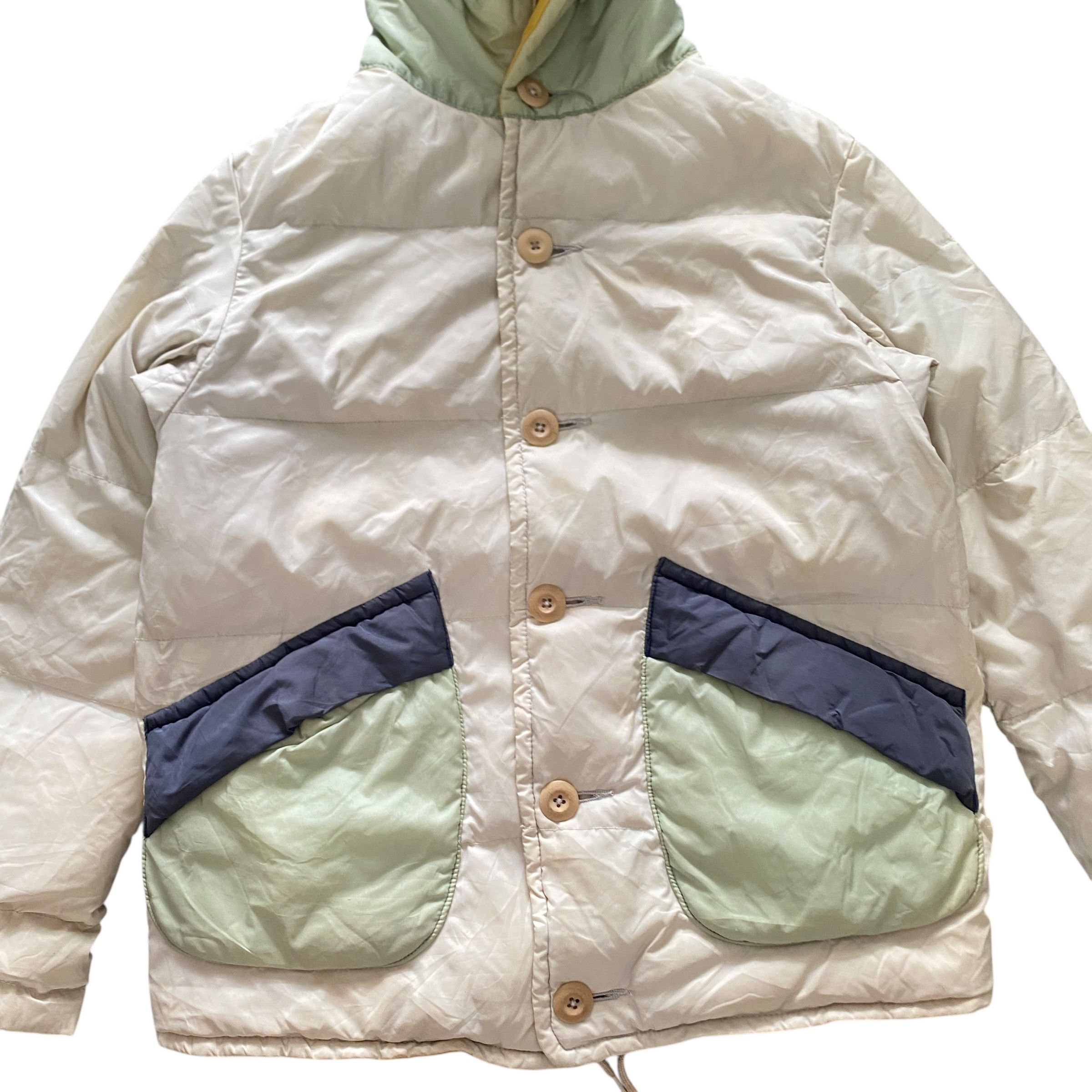 45rpm 45rpm Puffer Padding Down Hoodie Jacket Size US S / EU 44-46 / 1 - 3 Thumbnail