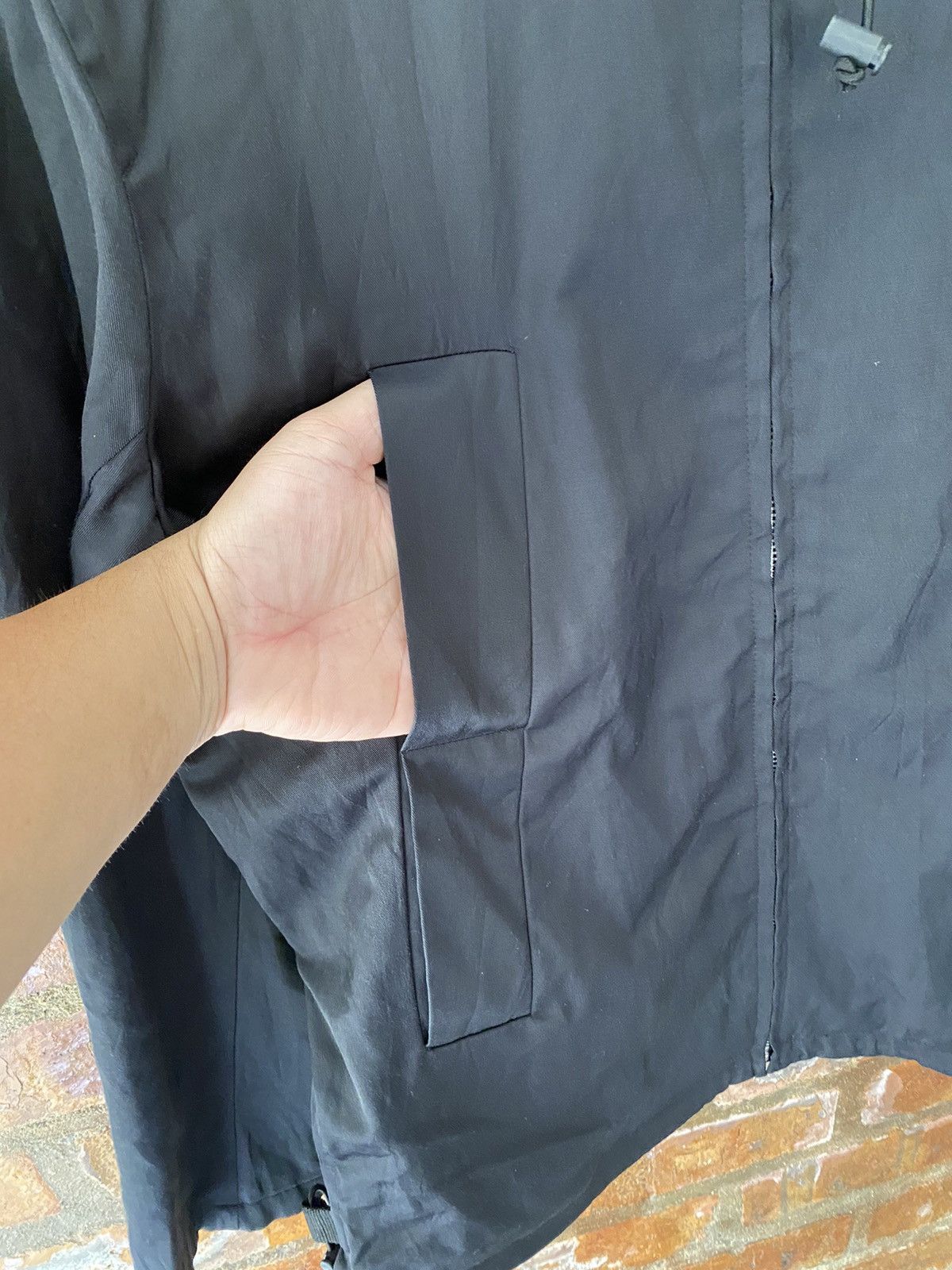 Yohji Yamamoto 1990s Wxyz workshop yohji yamamoto 4 pocket Black hoodie Size US M / EU 48-50 / 2 - 7 Thumbnail