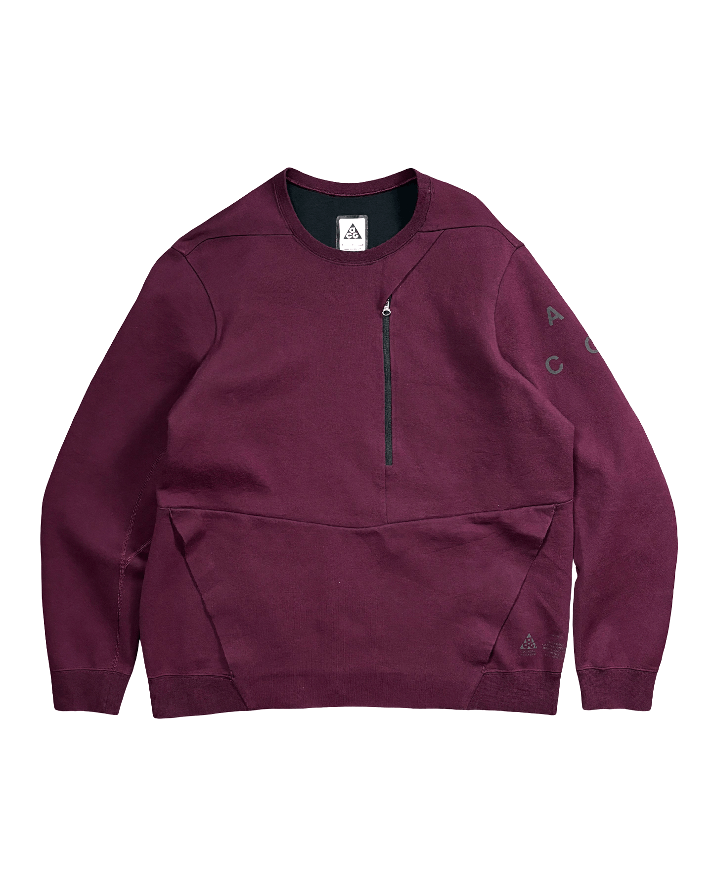 Nike ACG Nike ACG NikeLab Tech Fleece Crew Acronym Size US L / EU 52-54 / 3 - 1 Thumbnail