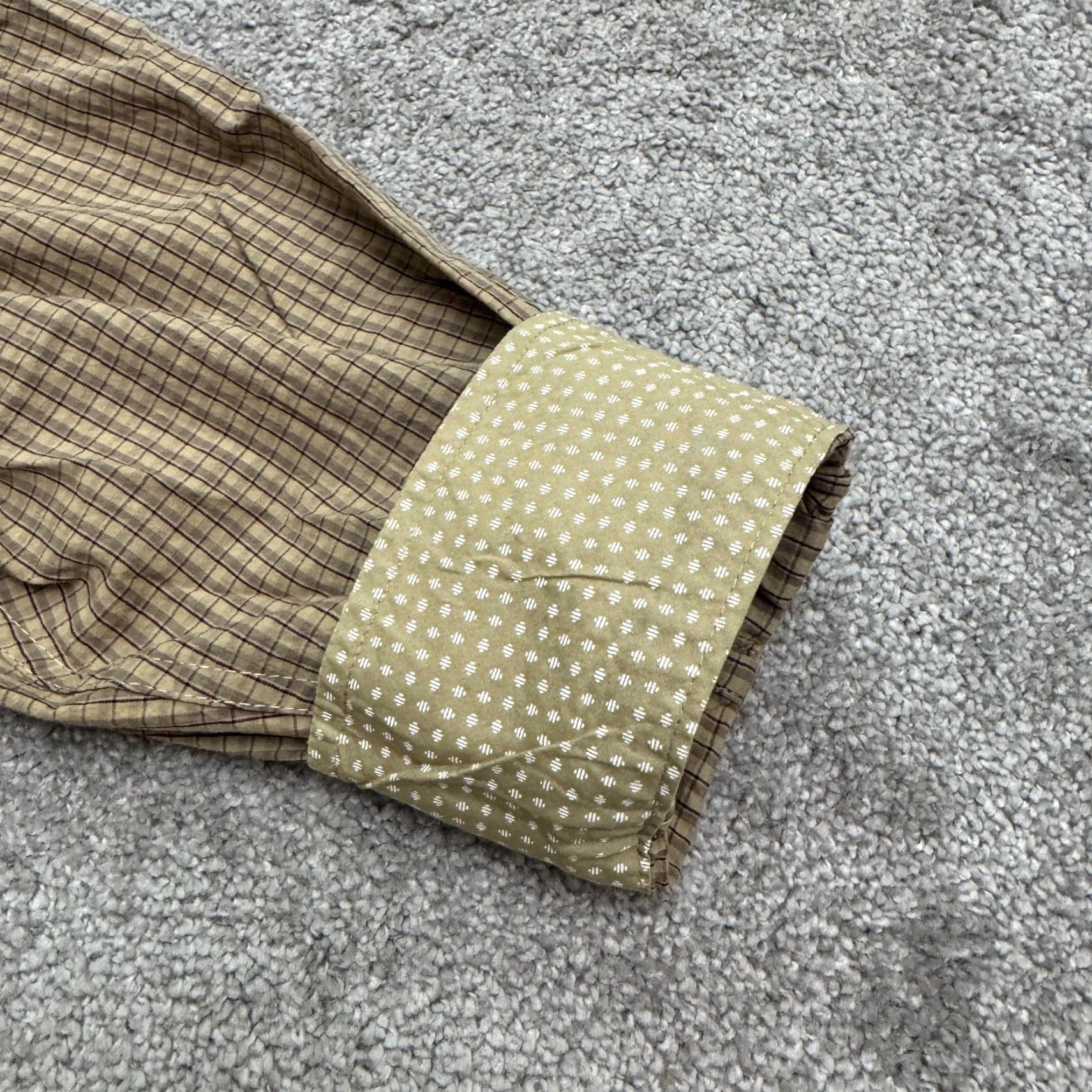 Wrangler VINTAGE Wrangler George Strait Western Button Down Shirt Men XXL Tan Plaid Cotton Casual Size US XXL / EU 58 / 5 - 6 Thumbnail