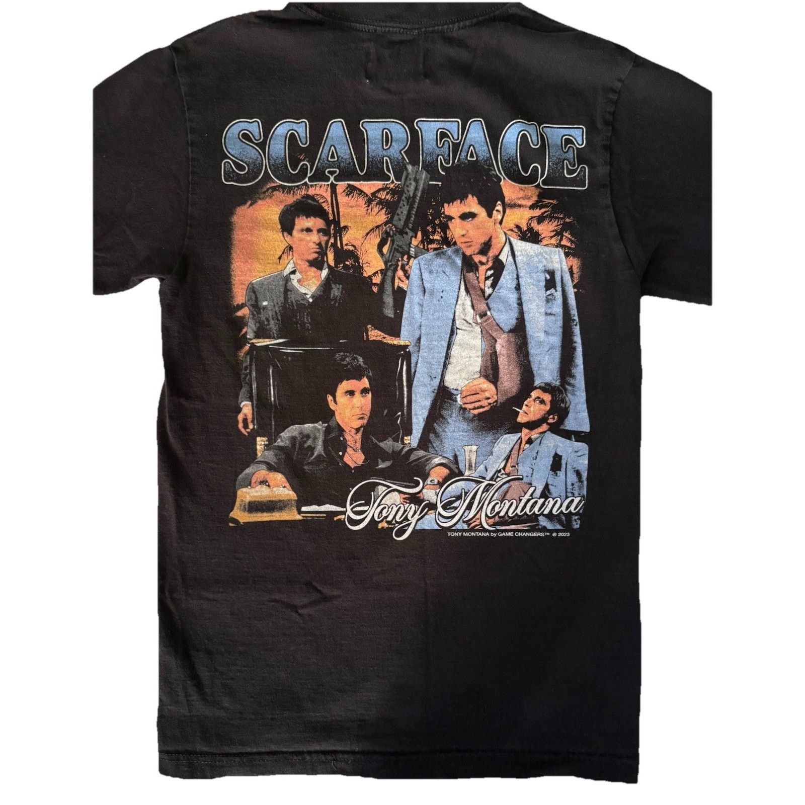 Other Game Changer Men’s Black T-Shirt Sz Sm Scarface Tony Montana Size US S / EU 44-46 / 1 - 15 Thumbnail