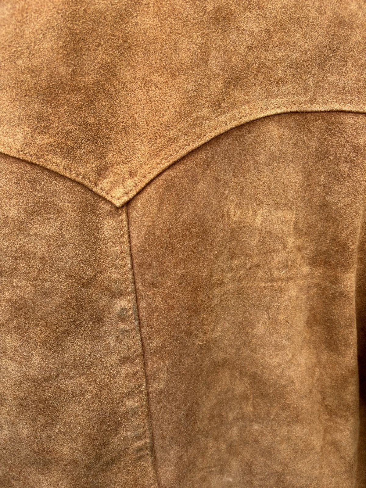 Schott Vintage Schott Western Suede Shearling Sherpa Lining Coat 38 Size US M / EU 48-50 / 2 - 16 Thumbnail
