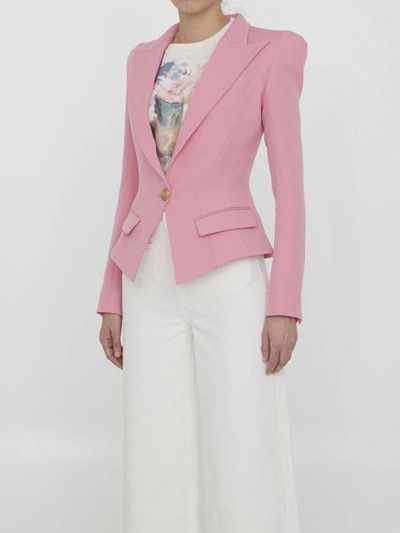 Balmain o1w1db10624 Jacket in Purple Size XS / US 0-2 / IT 36-38 - 3 Thumbnail