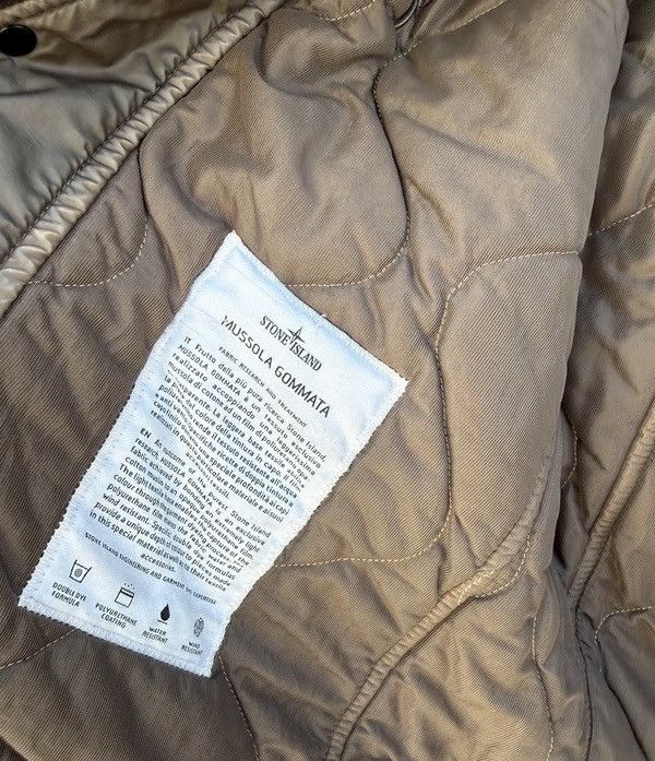 Stone Island Vintage Stone island jacket mussola gommata winter Size US L / EU 52-54 / 3 - 8 Thumbnail
