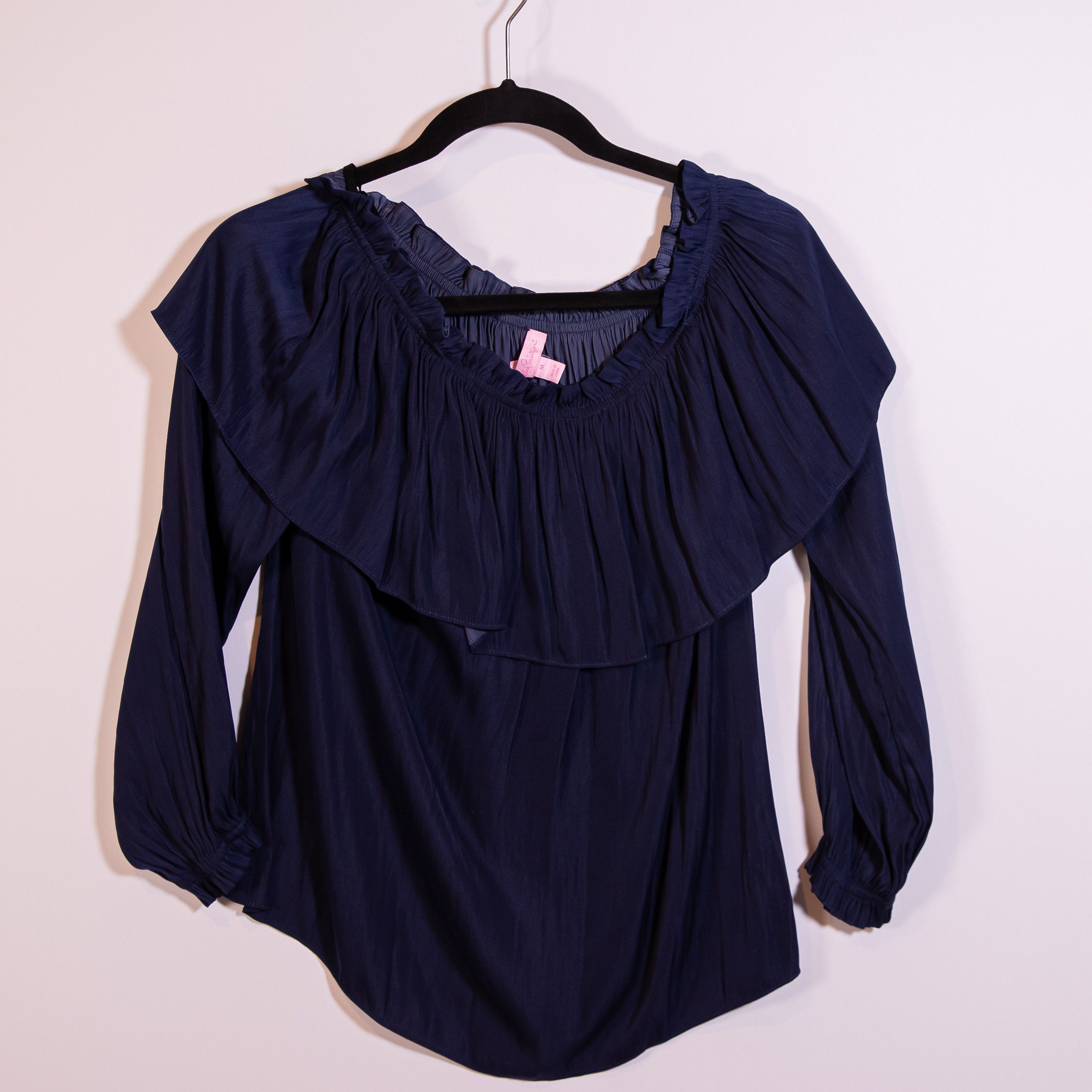 Lilly Pulitzer Lilly Pulitzer Dee Ruffle Off The Shoulder Long Size M / US 6-8 / IT 42-44 - 1 Thumbnail