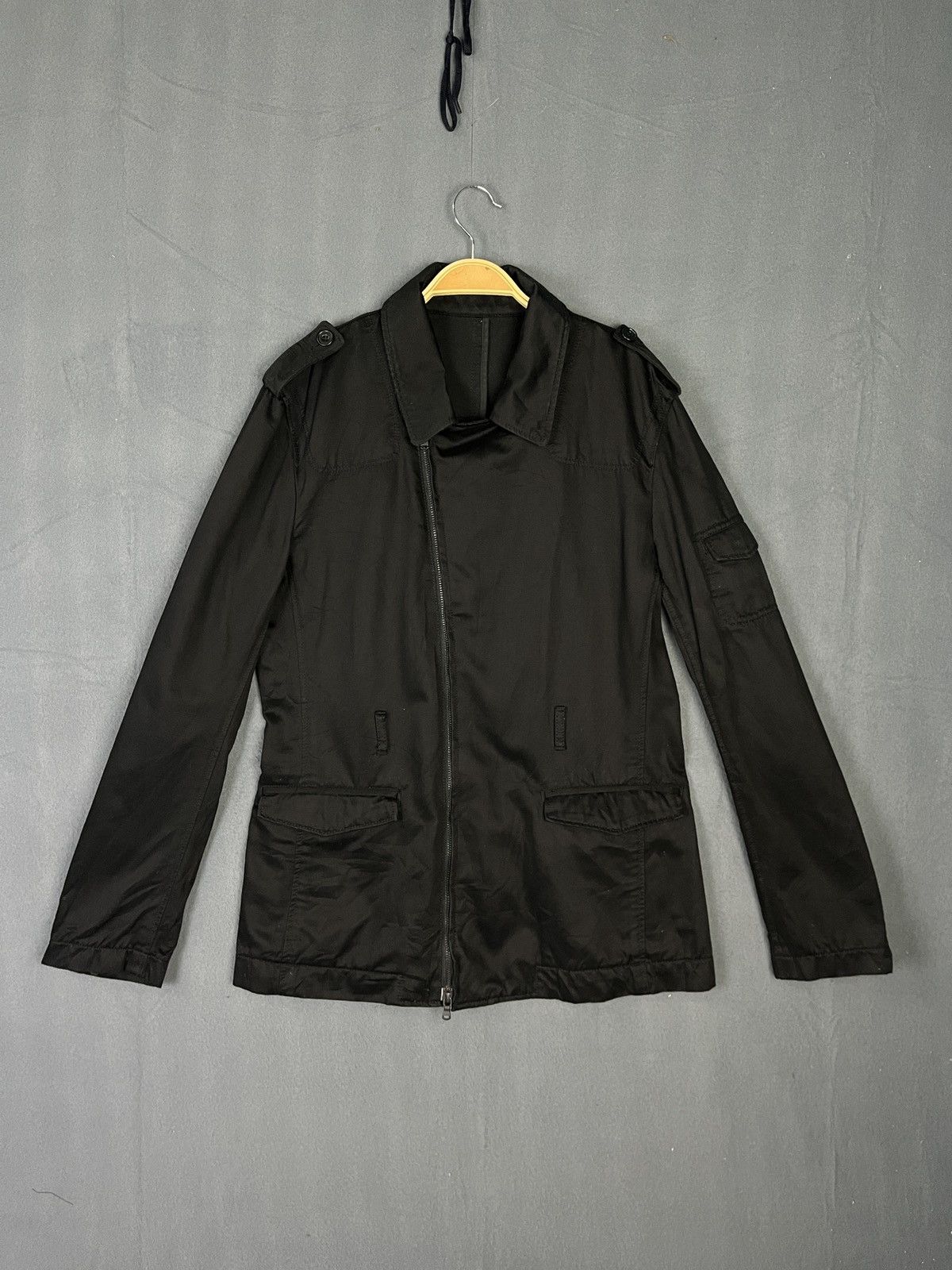 Issey Miyake Tete Homme Katoh Kazutaka Asymmetrical Jacket Size US M / EU 48-50 / 2 - 1 Thumbnail