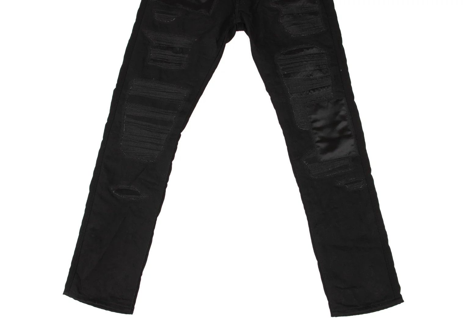 Junya Watanabe Cotton Patch Design Tapered Pants in Black, Size XS Size US 30 / EU 46 - 8 Thumbnail