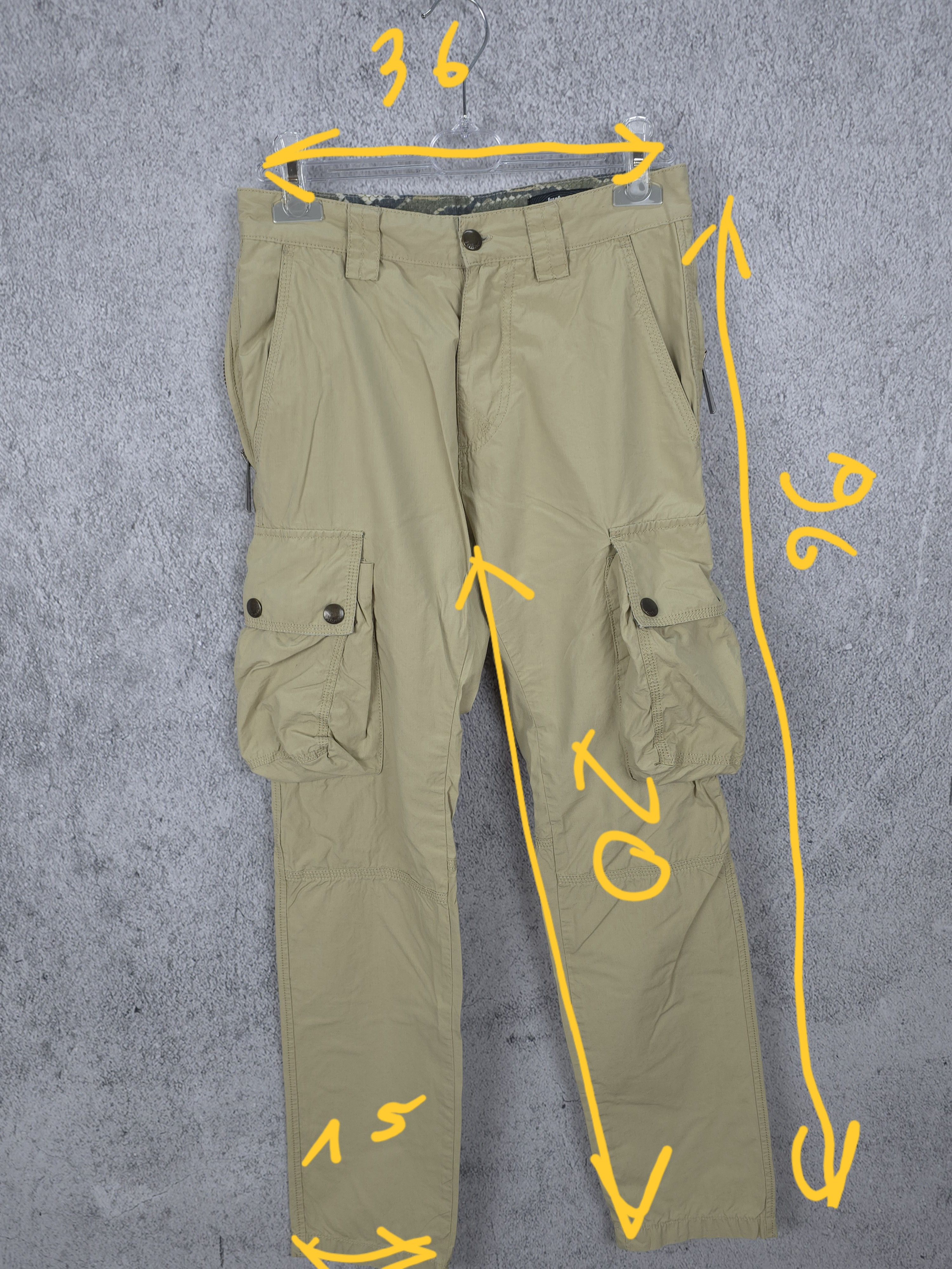 Just Cavalli Just Cavalli Rare Vintage Cargo oversize pants Size US 28 / EU 44 - 15 Thumbnail
