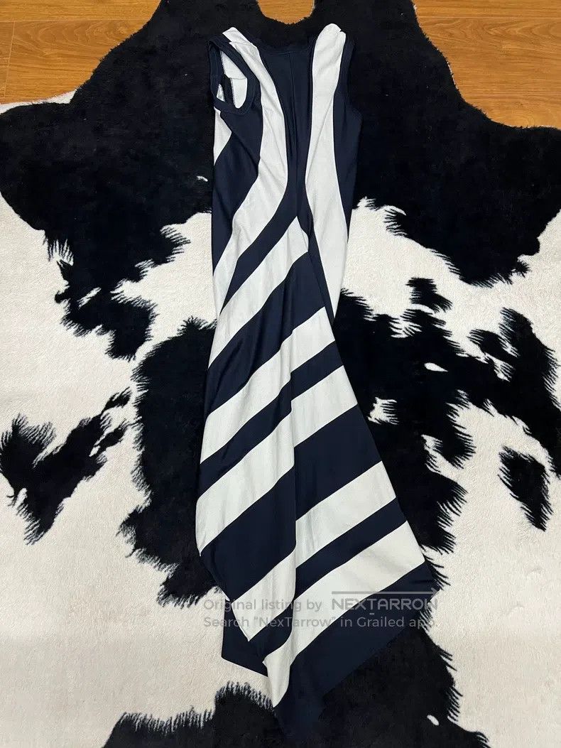 Comme des Garcons Comme des Garcons Asymmetrical Striped Dress Size L / US 10 / IT 46 - 6 Thumbnail
