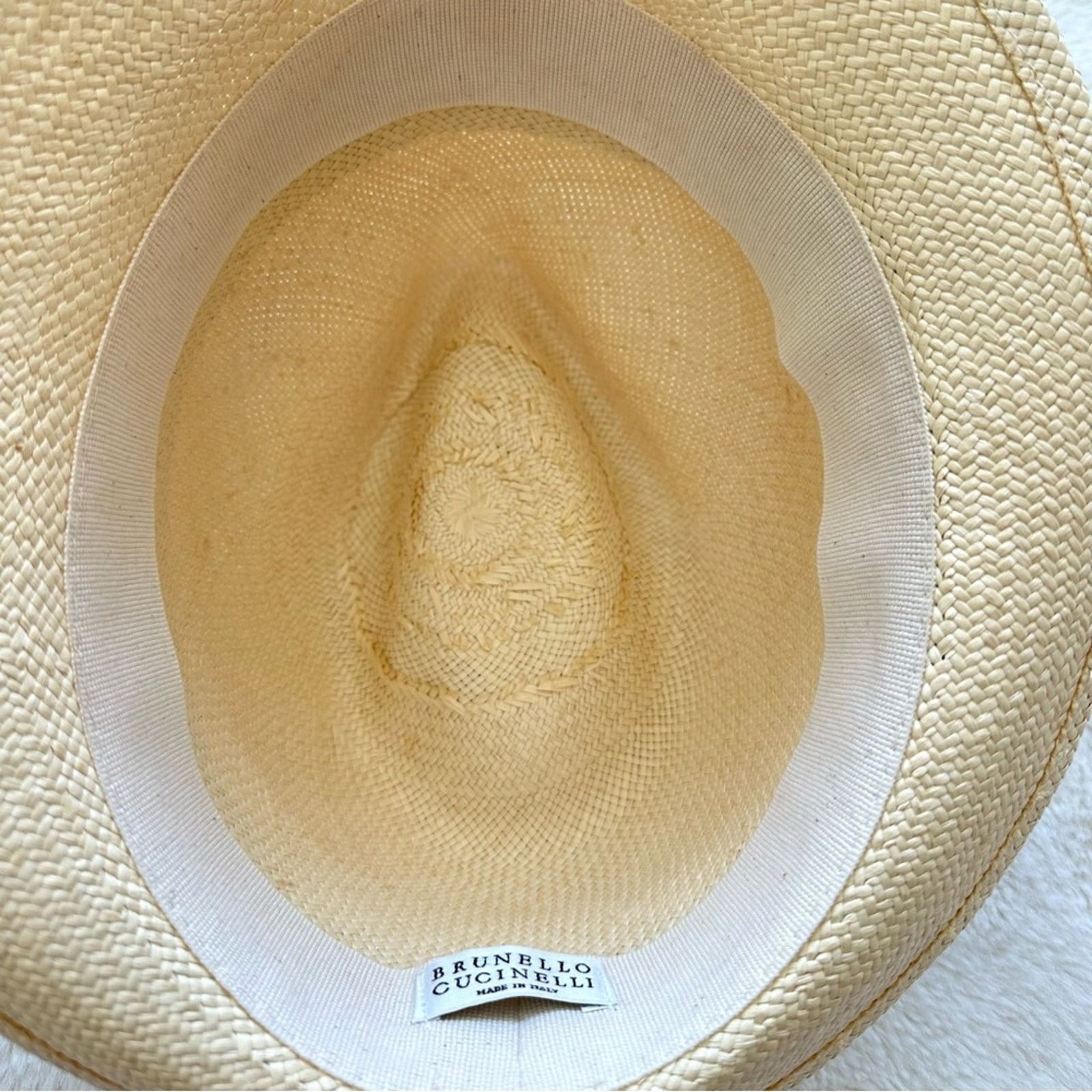Brunello Cucinelli NEW!!! Brunello Cucinelli Fedora Hat with Brooch $1795 Size ONE SIZE - 5 Thumbnail