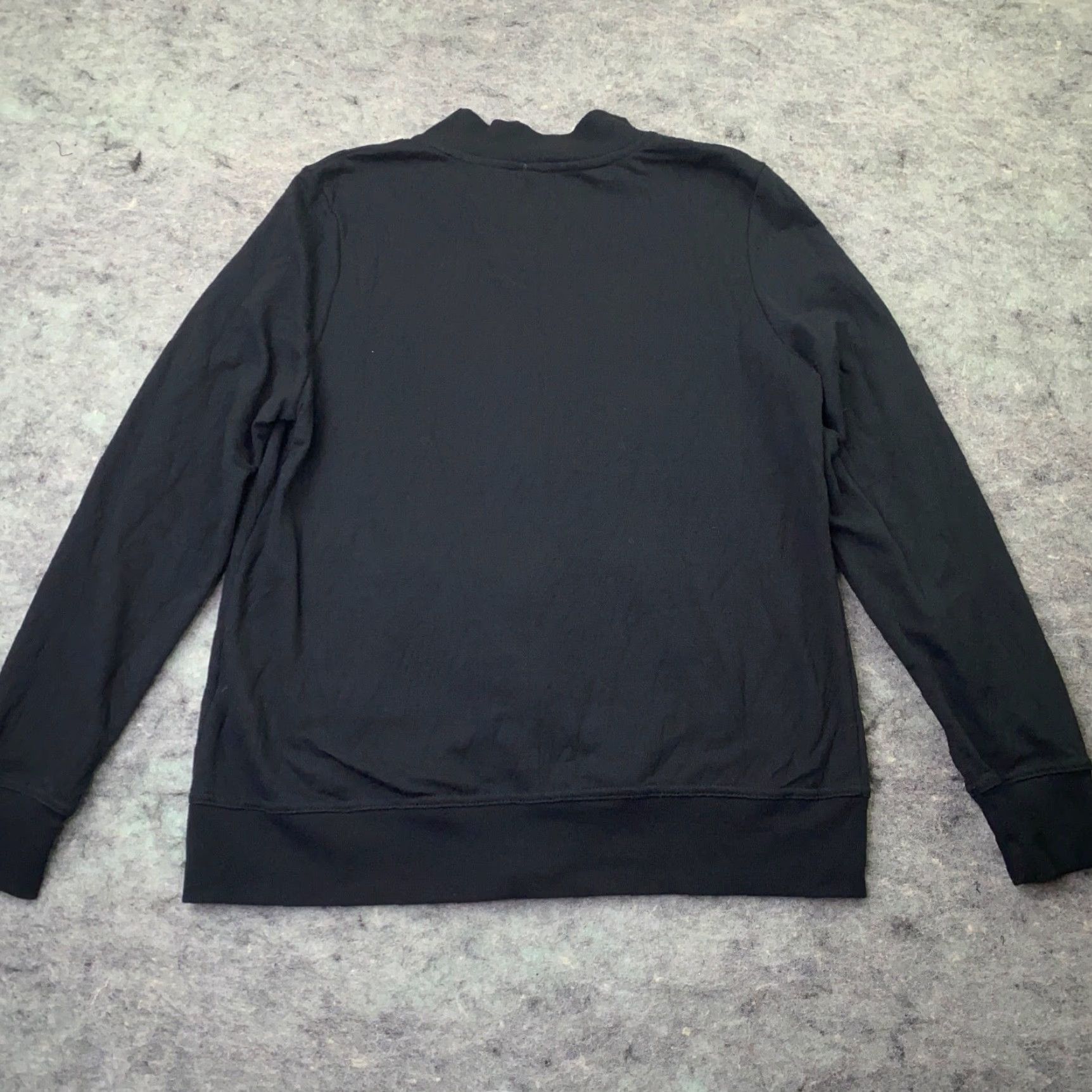 Vintage Coral Bay Jacket Small Black Full Zip High Neck Lightweight Womens Size S / US 4 / IT 40 - 7 Thumbnail