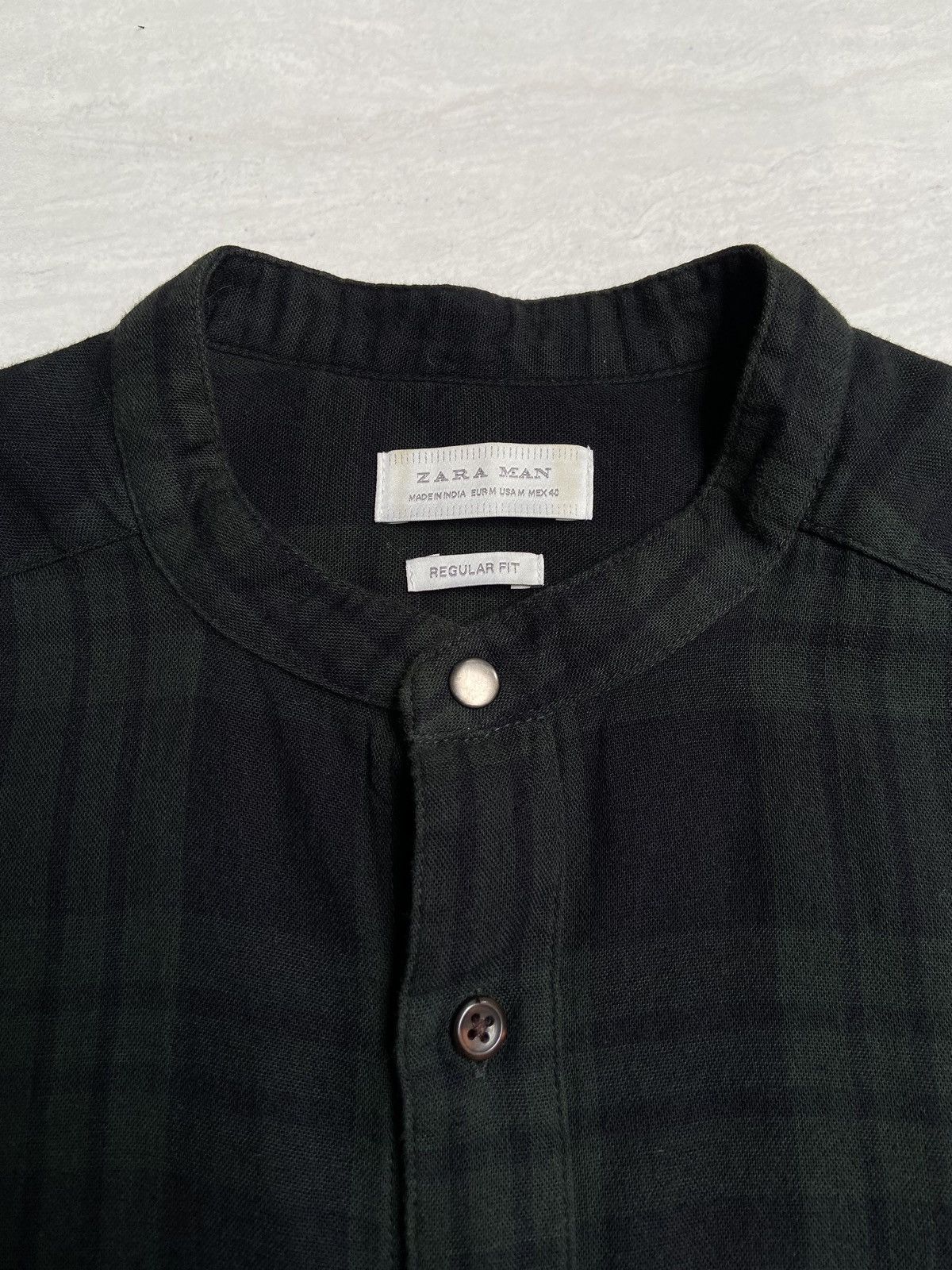 Zara ZARA MAN Plaid Shirt Size US M / EU 48-50 / 2 - 10 Thumbnail