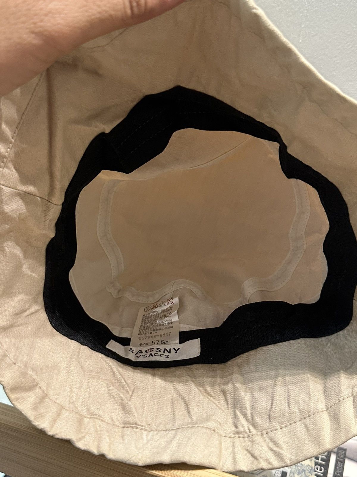 Vintage × Yohji Yamamoto Yohji Yamamoto Y’Saccs Sacsny Bucket Hat Size ONE SIZE - 6 Thumbnail