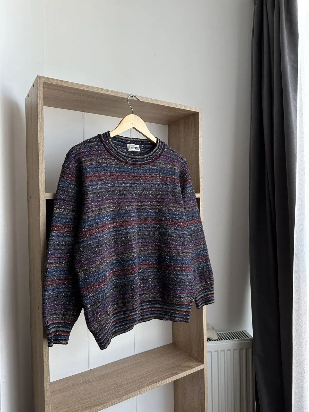 Missoni × Vintage Vintage Missoni Sport Multicolour Wool Knit Sweater Size US S / EU 44-46 / 1 - 9 Thumbnail