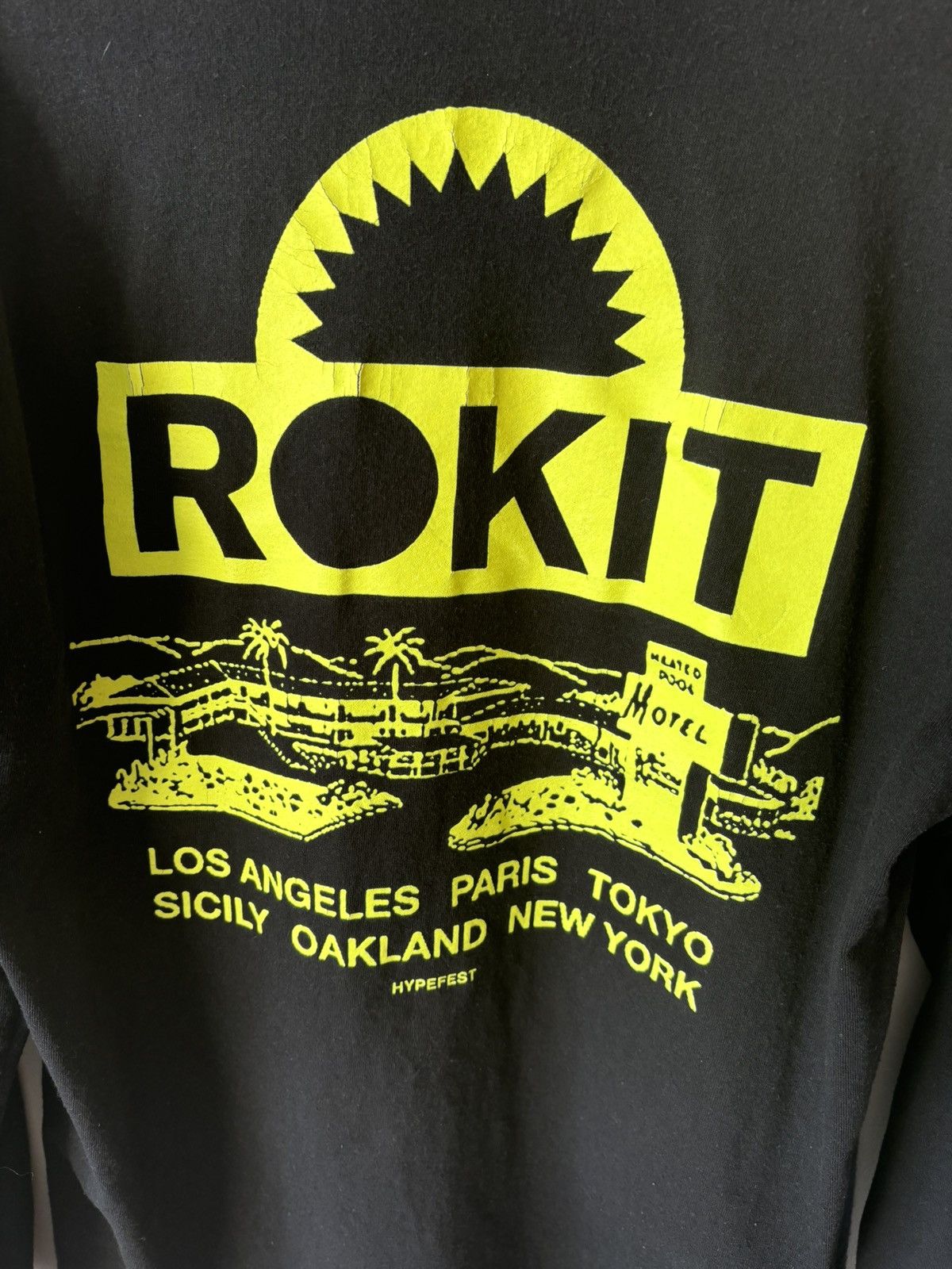 Hypebeast × Rokit Rokit x Hypebeast Exclusive “Hypefest” Graphic L/S T-Shirt Size US L / EU 52-54 / 3 - 5 Thumbnail