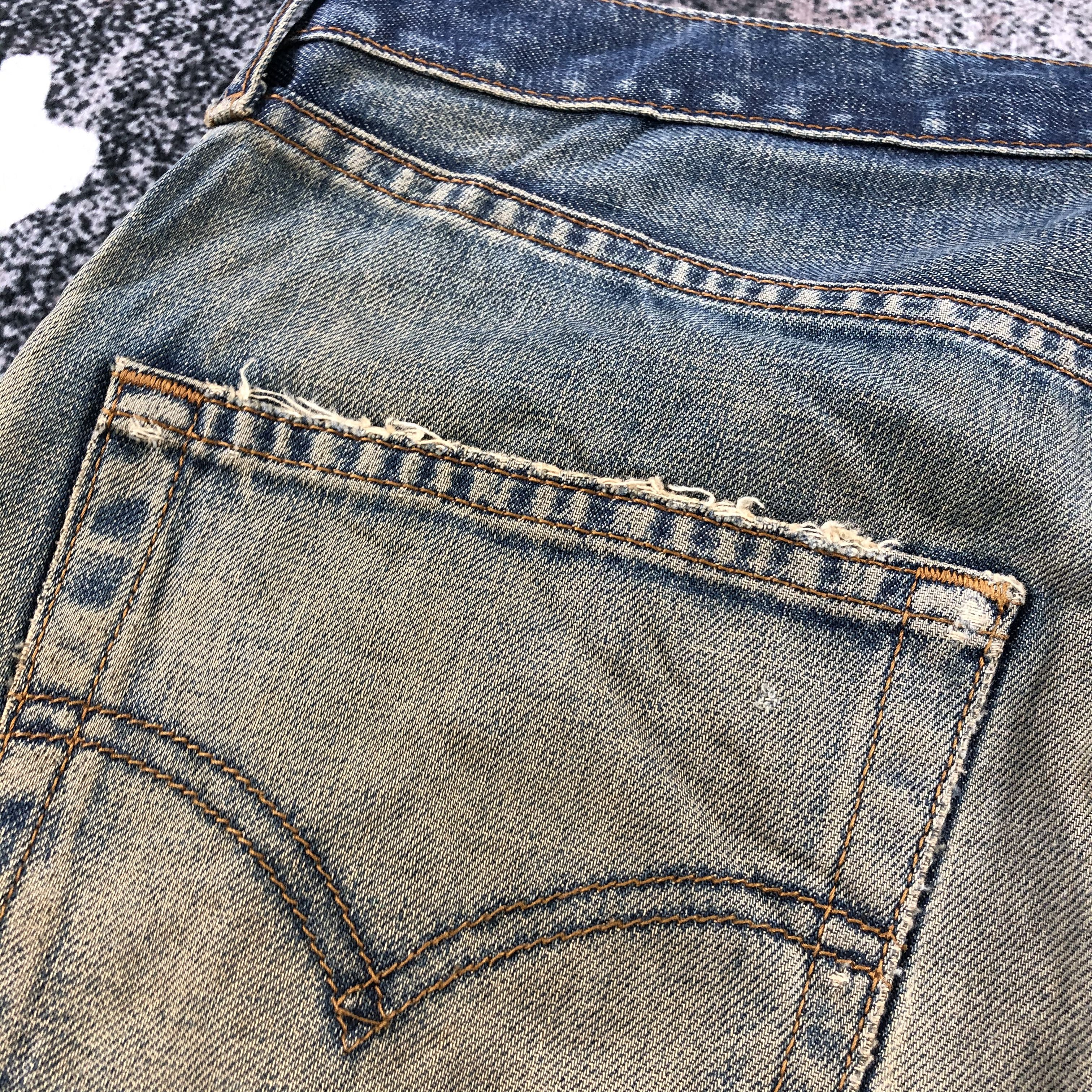 Levi's Vintage Levi's 512 Jeans Rusty Wash Denim KJ1074 Size US 34 / EU 50 - 9 Thumbnail
