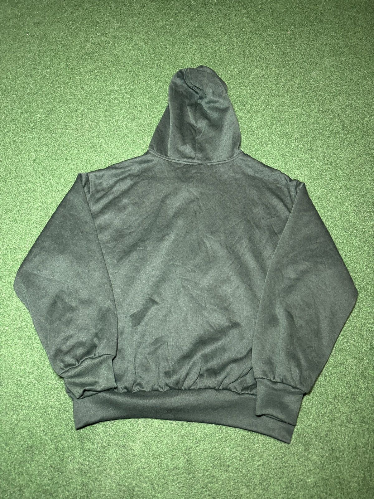 Vintage Full Zip Thermal Lined XL Boxy Skater Grunge Green Hoodie Size US XL / EU 56 / 4 - 5 Thumbnail