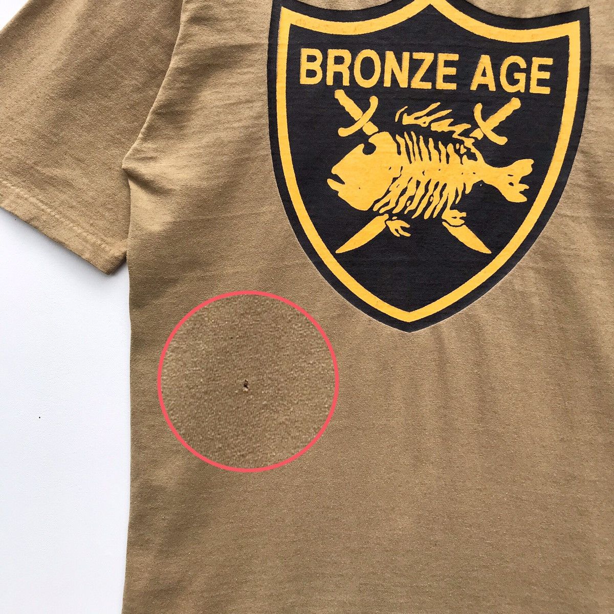 Vintage 90s Bronze Age Tee Bronze Age Skateboards