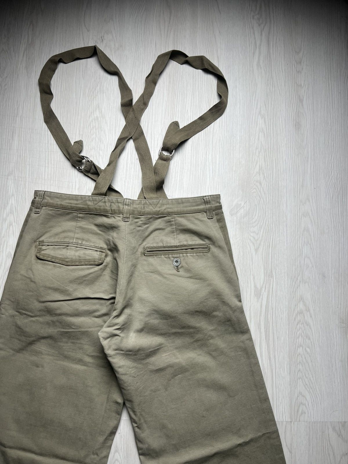 Maison MIHARA YASUHIRO Early Collection Mihara Yasuhiro Suspender Military Pants Size US 32 / EU 48 - 5 Thumbnail