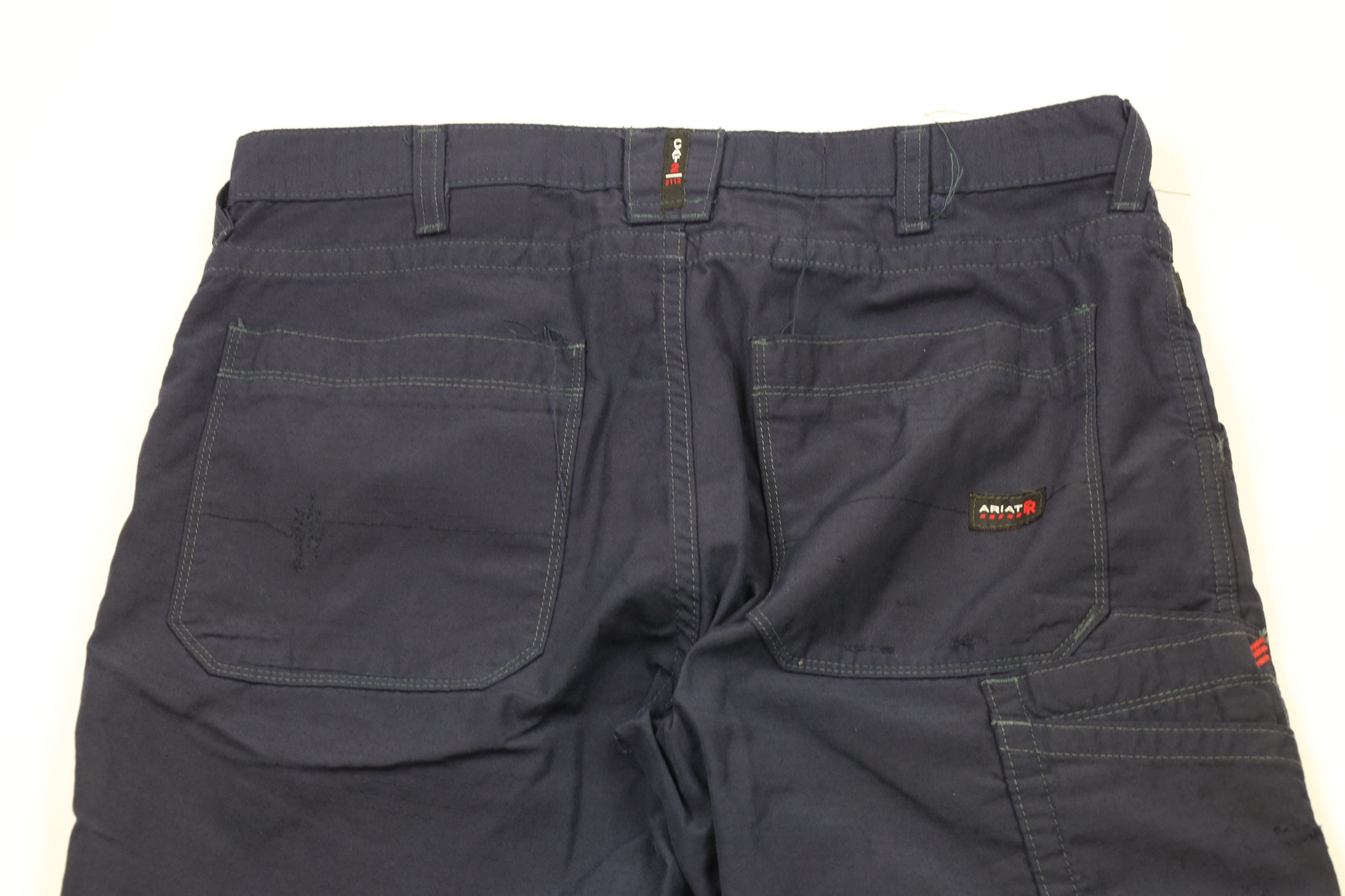 Ariat × Vintage Ariat FR Flame Resistant M5 Straight Leg Ripstop Pants Size US 34 / EU 50 - 10 Thumbnail