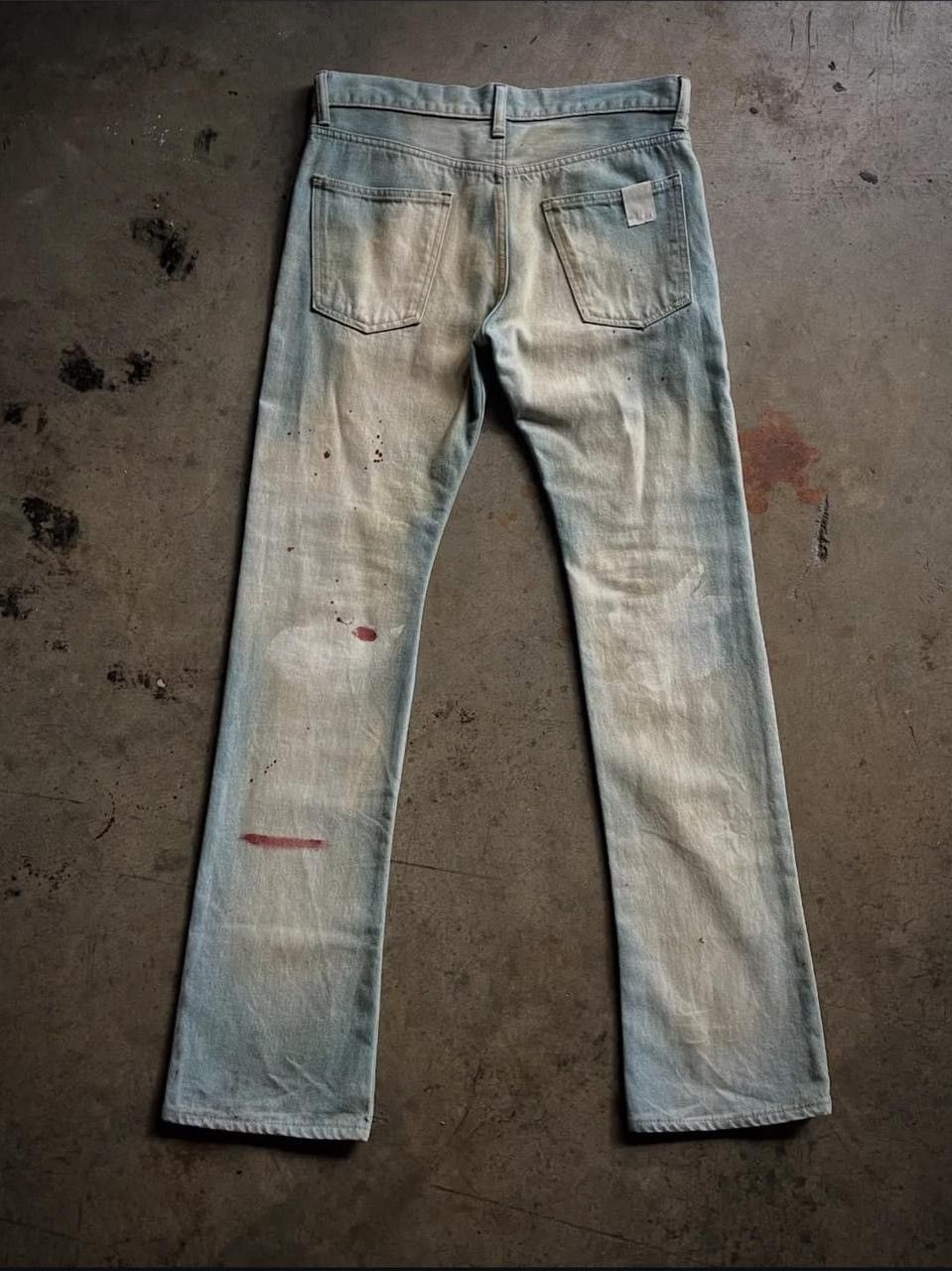 N.Hoolywood N.Hoolywood Blood Splatter Jeans Size US 29 - 4 Thumbnail