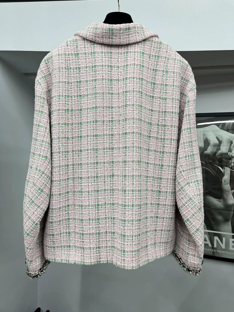 Chanel Chanel 21 Spring and Summer Pink and Green Mixed Color Wov Size XS / US 0-2 / IT 36-38 - 3 Thumbnail