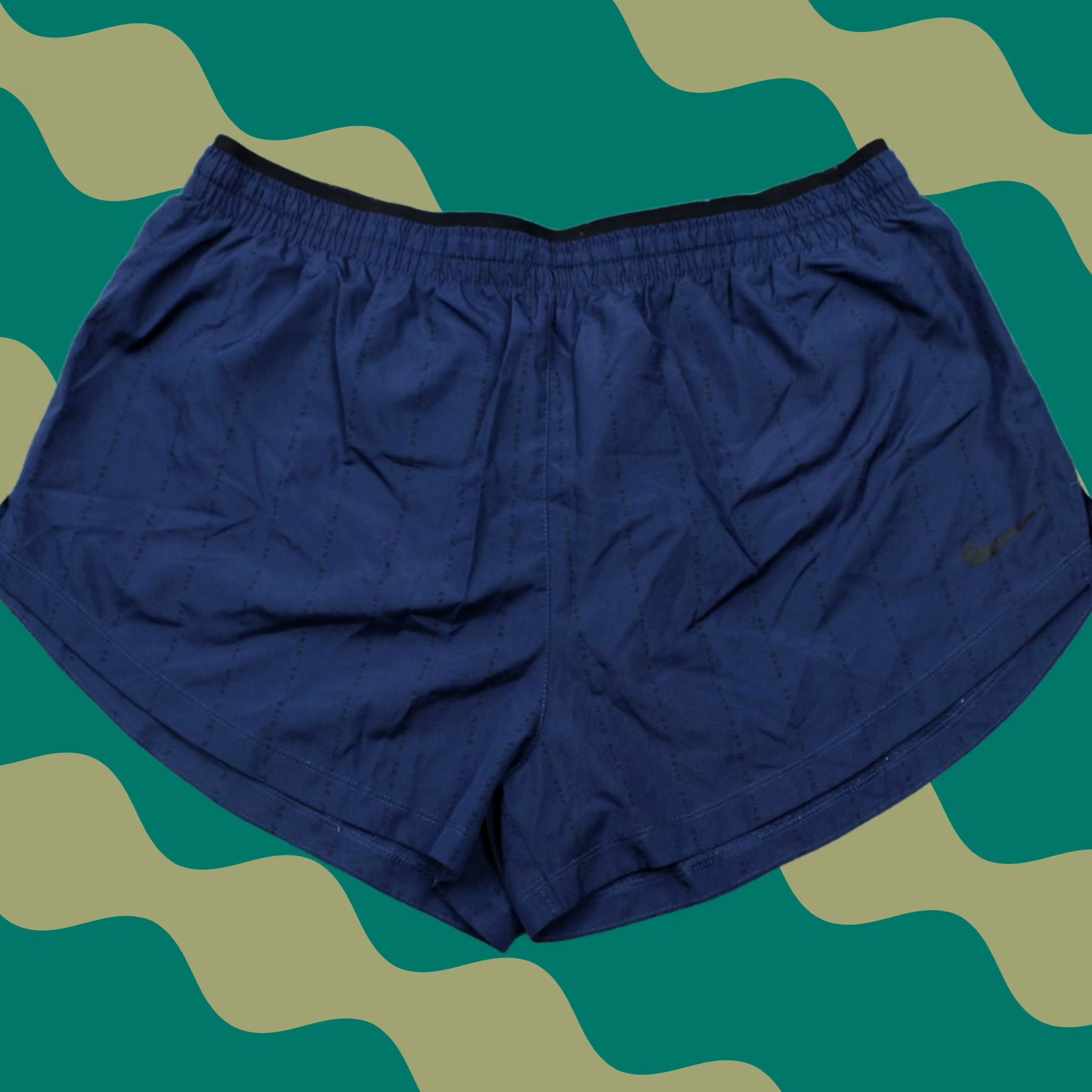 Nike Nike Shorts Womens XL Tempo Luxe Icon Clash Blue Dri-Fit Running Athletic Size 40" / US 18 - 1 Thumbnail