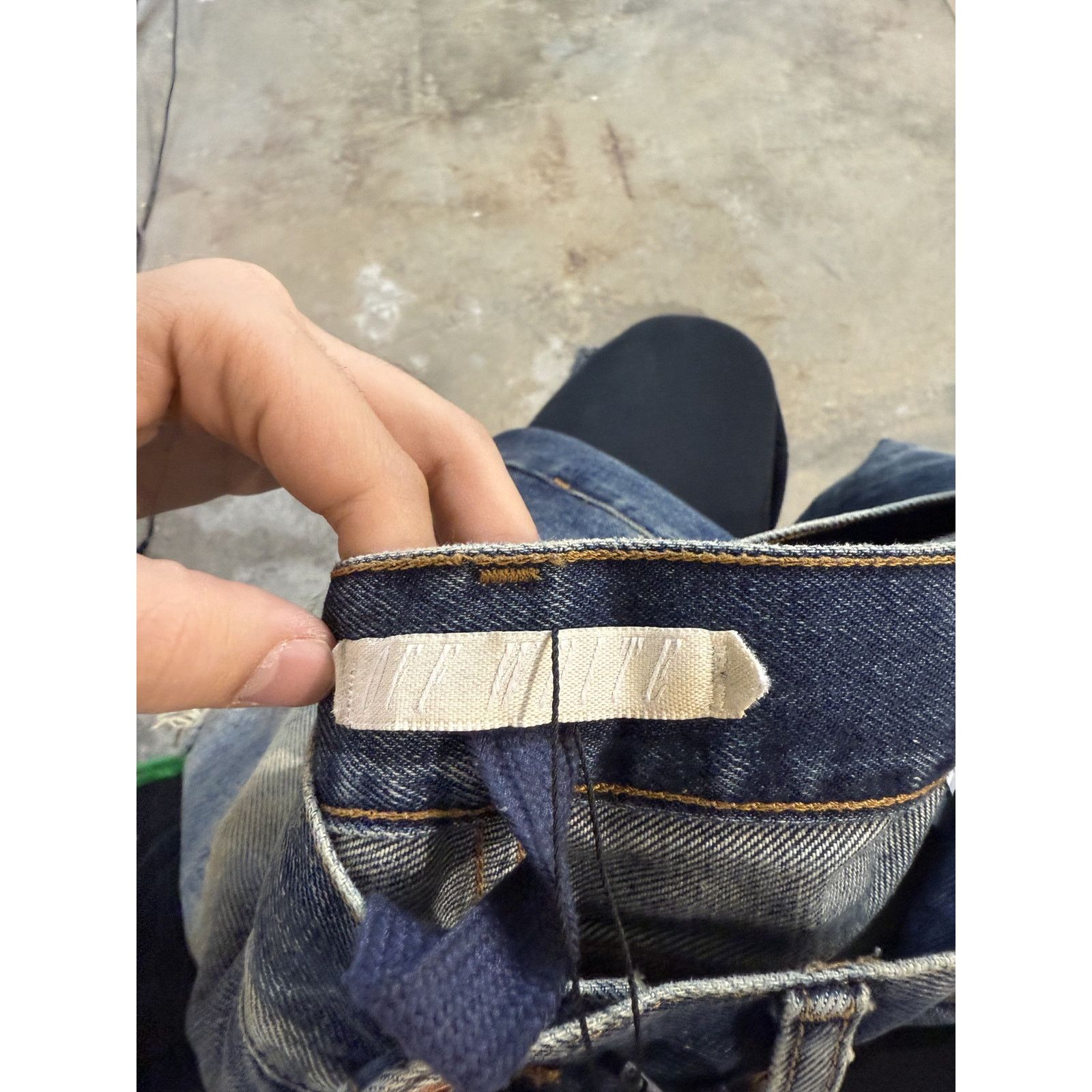 Off-White Off-White Jeans Light Wash Yellow 36 Used Size US 36 / EU 52 - 3 Thumbnail