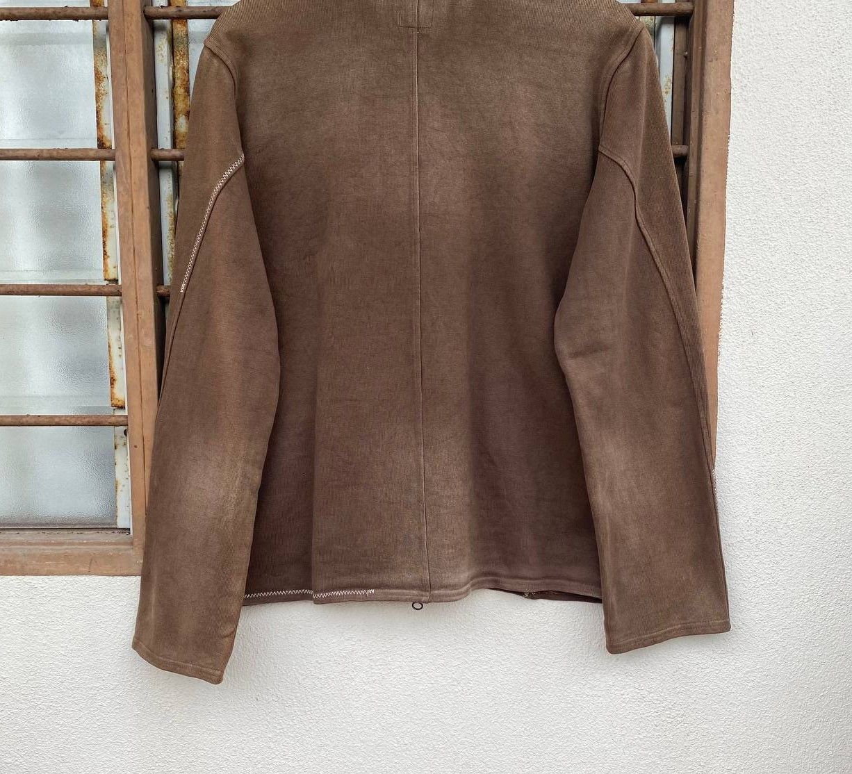 Beauty Beast × Natural Issue × Wtaps NWT JAPAN HOW NATURAL WTAPS FADED BROWN ZIPPER JACKET Size US L / EU 52-54 / 3 - 7 Thumbnail