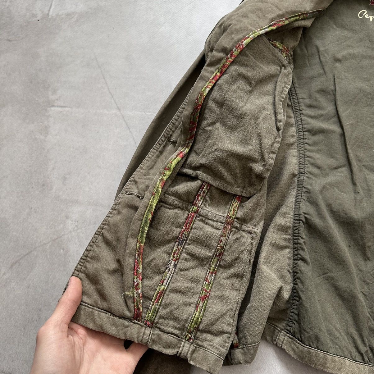 Hysteric Glamour × Undercover 00s Napoleon Military Multipocket Jacket LGB YSL PPFM Vibe Size S / US 4 / IT 40 - 16 Thumbnail
