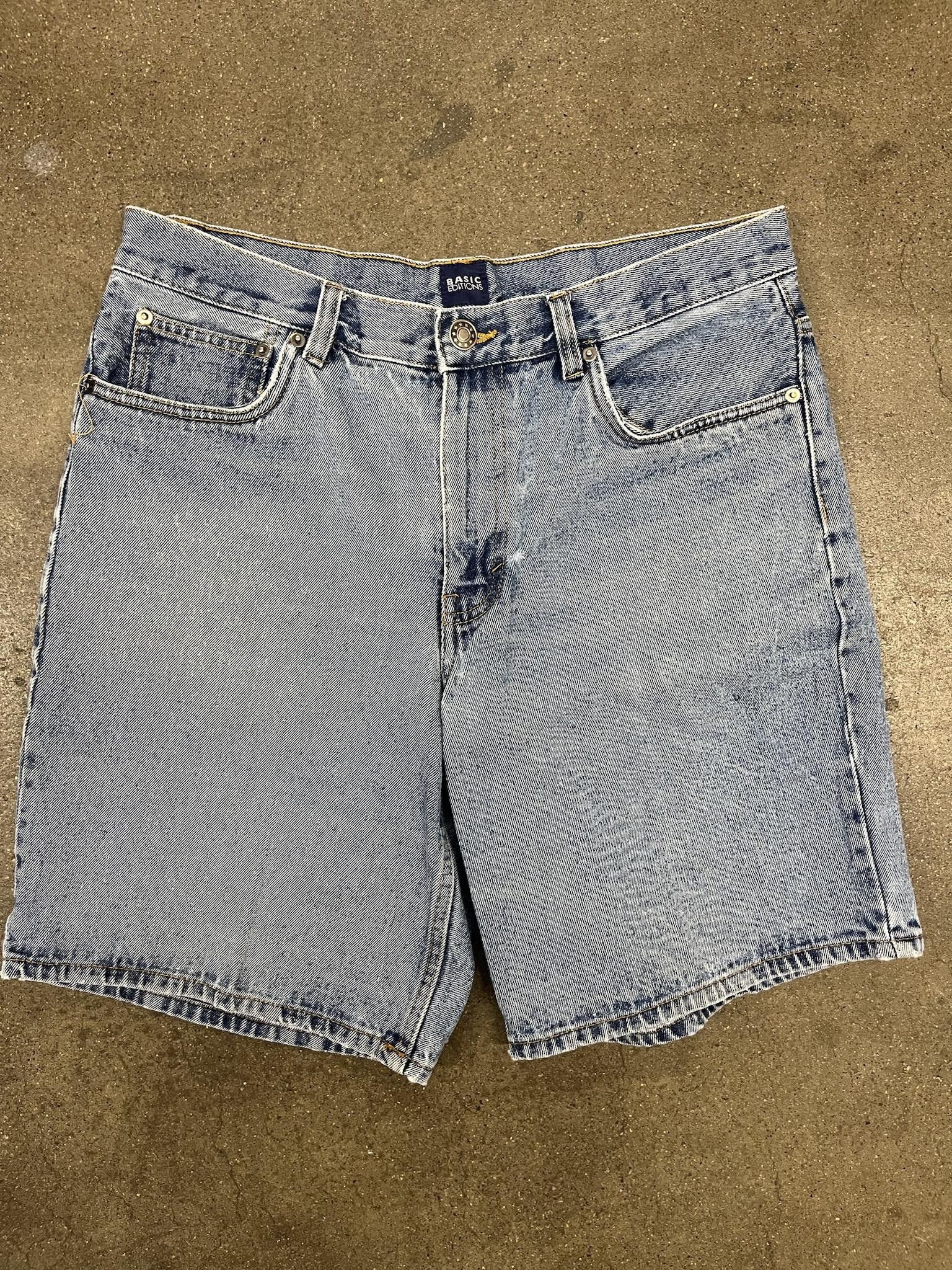 Lee × Vintage Basic Edition Lightwash Jorts Size US 34 / EU 50 - 1 Thumbnail
