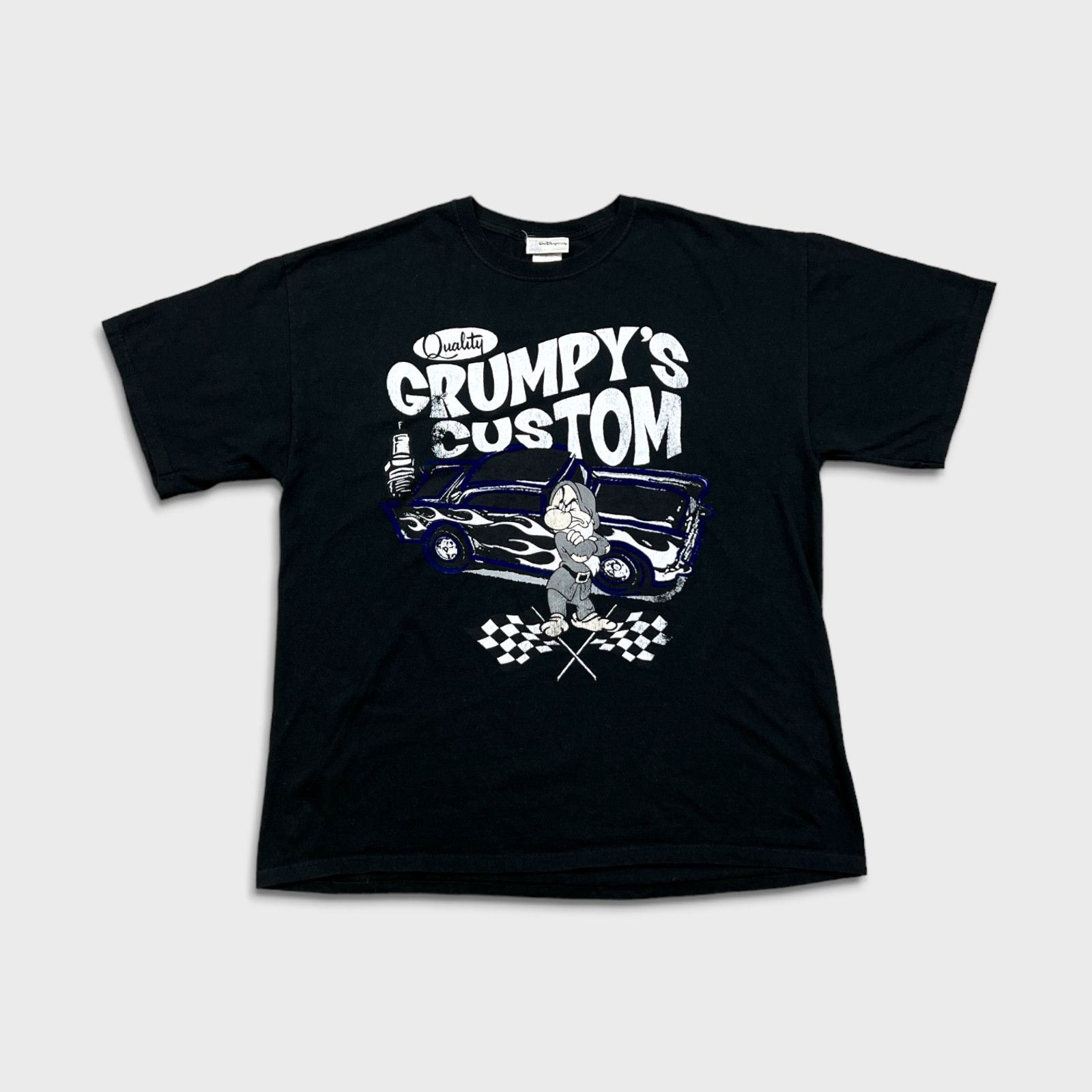 Cartoon Network × Disney × Vintage VTG Walt Disney World T Shirt XL Grumpys Hot Rod Racing Tee Size US XL / EU 56 / 4 - 1 Thumbnail