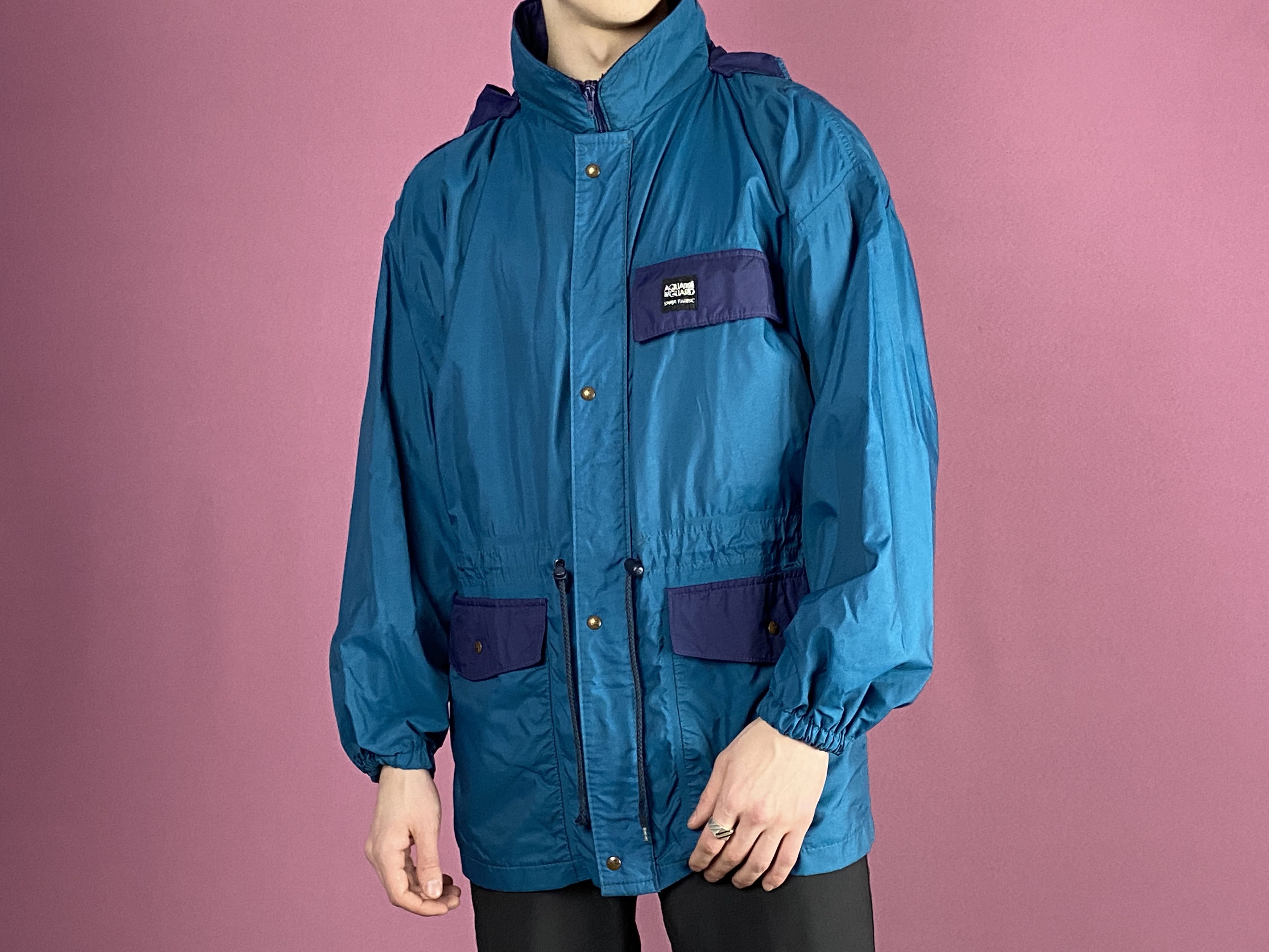 Other 90s Aqua Guard Vintage Men's Rain Jacket - S Size US S / EU 44-46 / 1 - 4 Thumbnail