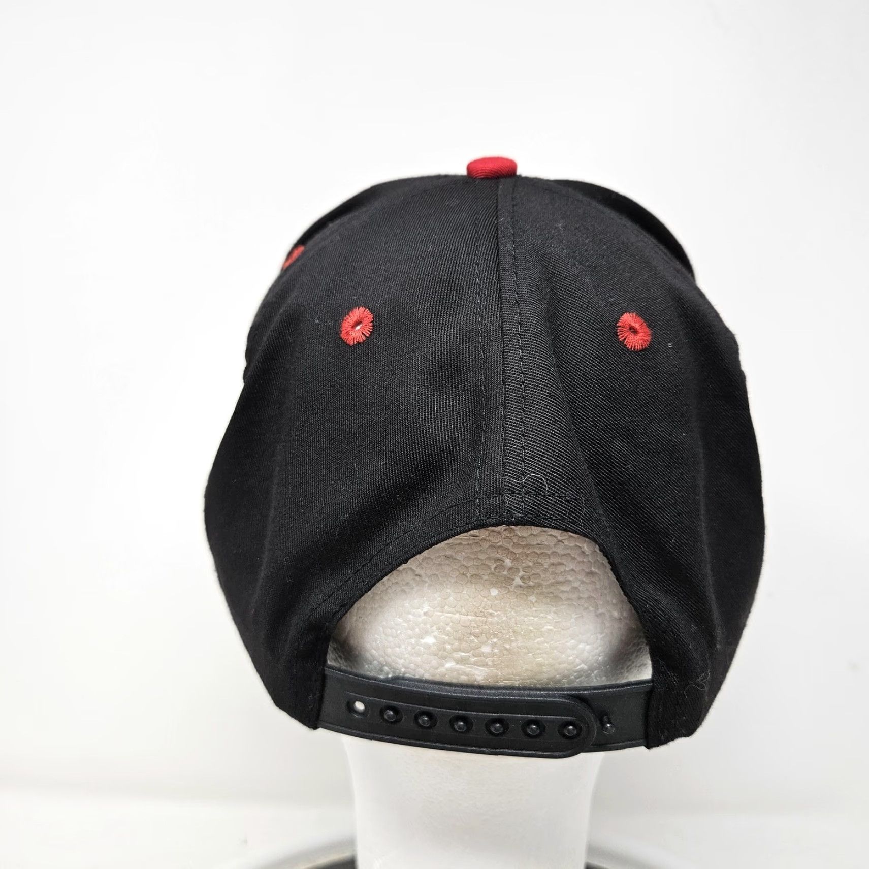 Vintage VINTAGE Coca-Cola Hat Cap Snap Back Black Red Embroidered Advertising Men's 90s Hats Snapback Men Black Coca-Cola 90s Size ONE SIZE - 4 Thumbnail