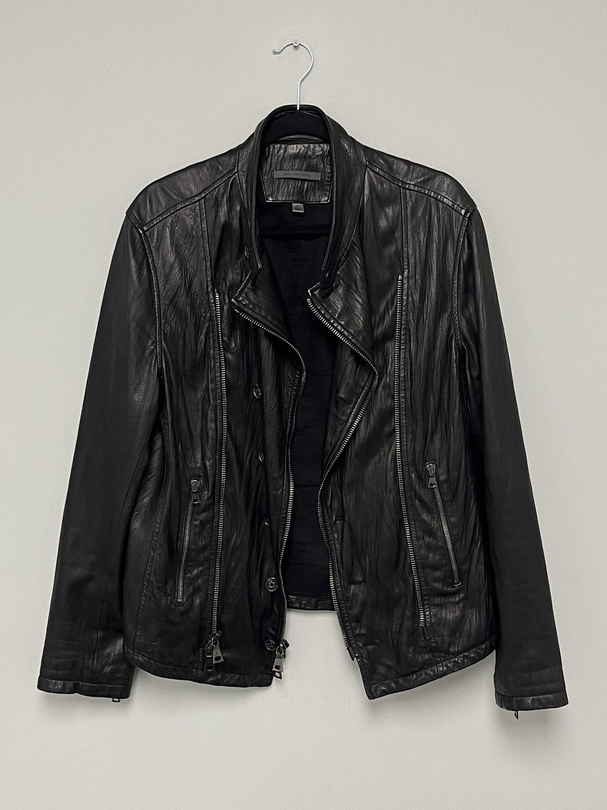 John Varvatos Asymmetrical biker jacket. 46 Size US S / EU 44-46 / 1 - 3 Thumbnail