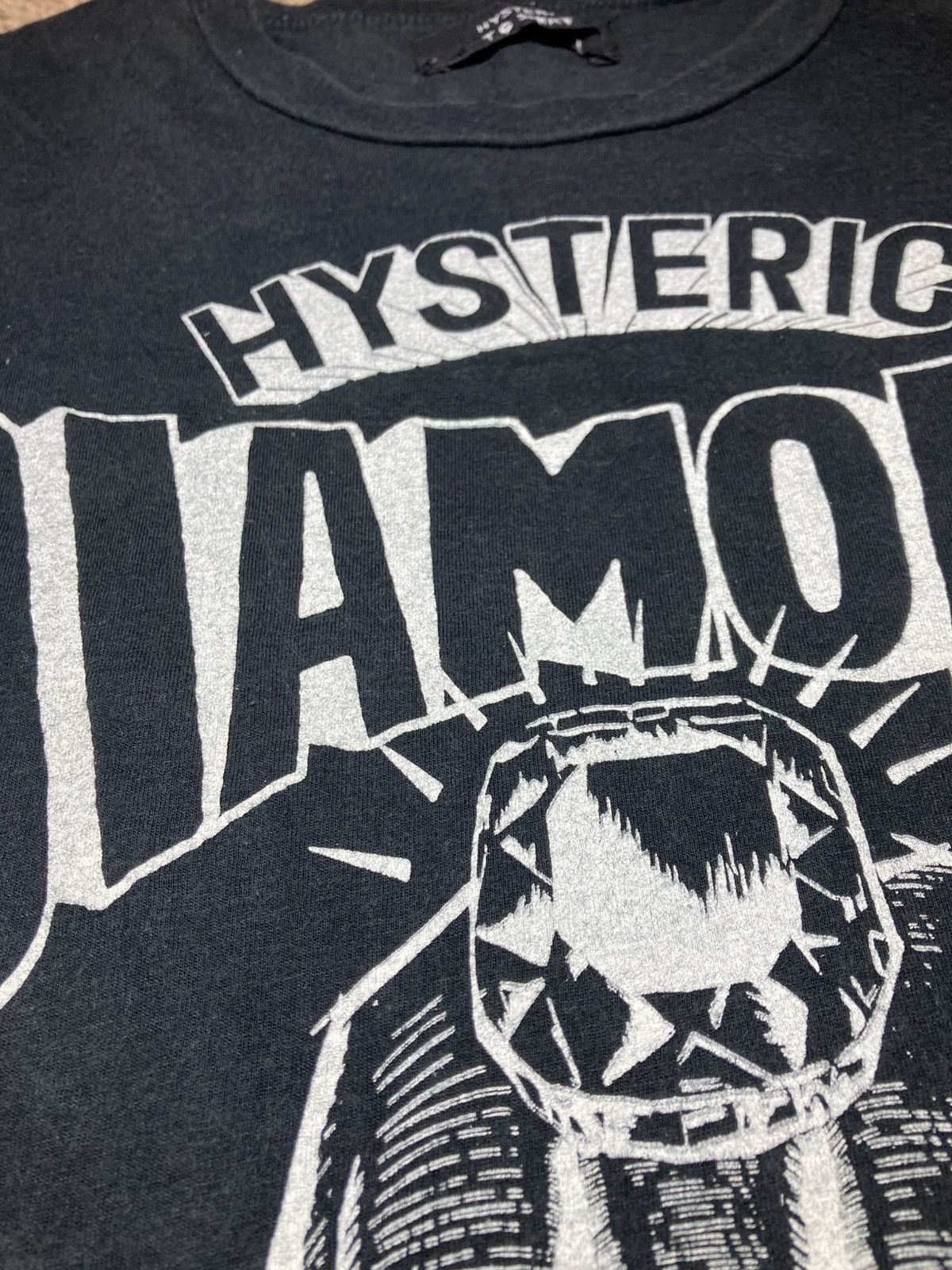 Hysteric Glamour 1989 Hysteric Diamond Ring Pow Black Jewelry Comic 80s 90s Size US M / EU 48-50 / 2 - 6 Thumbnail
