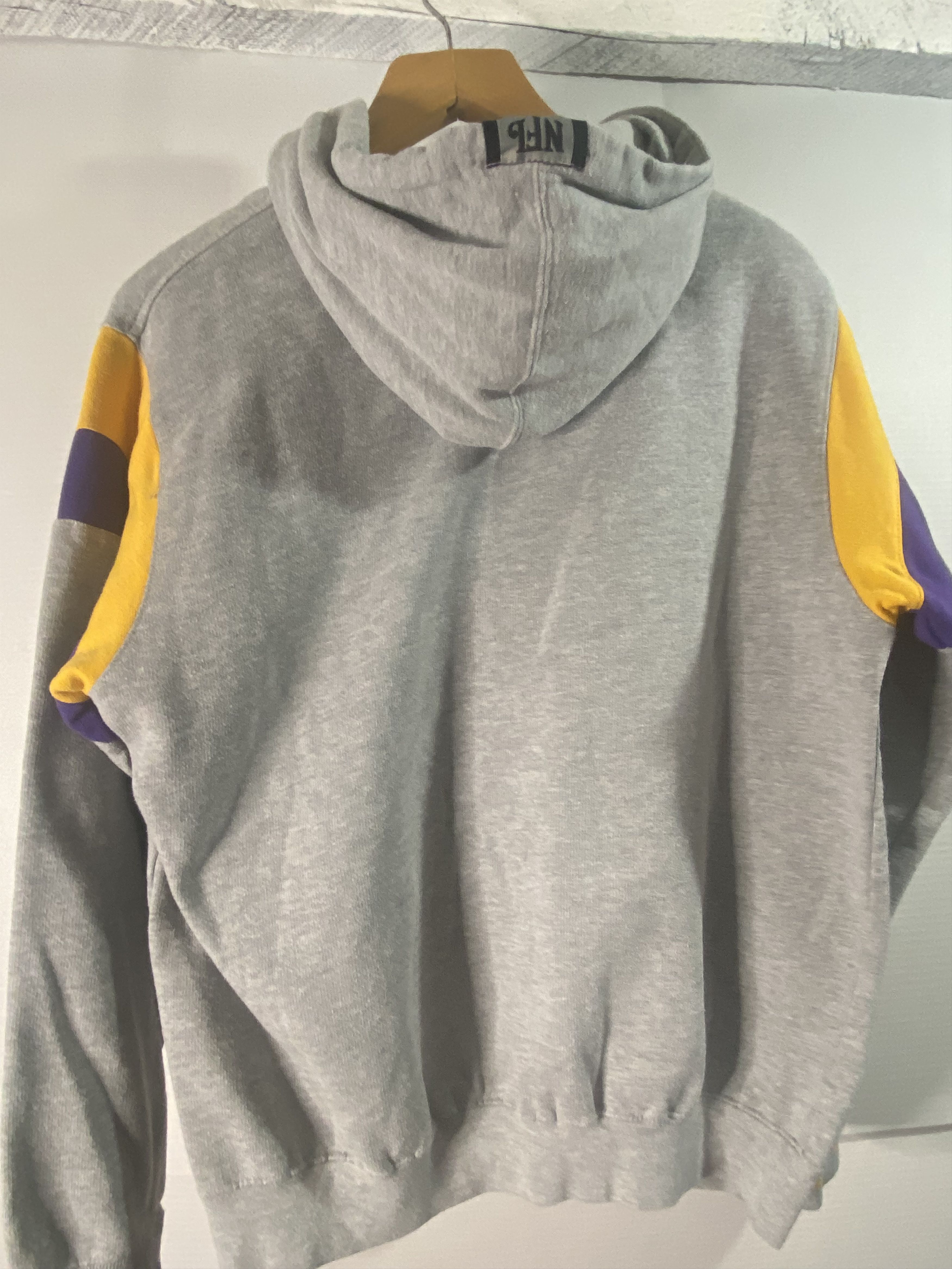 NFL Vintage Y2K Minnesota Vikings NFL Football Patch Hoodie Size US M / EU 48-50 / 2 - 7 Thumbnail