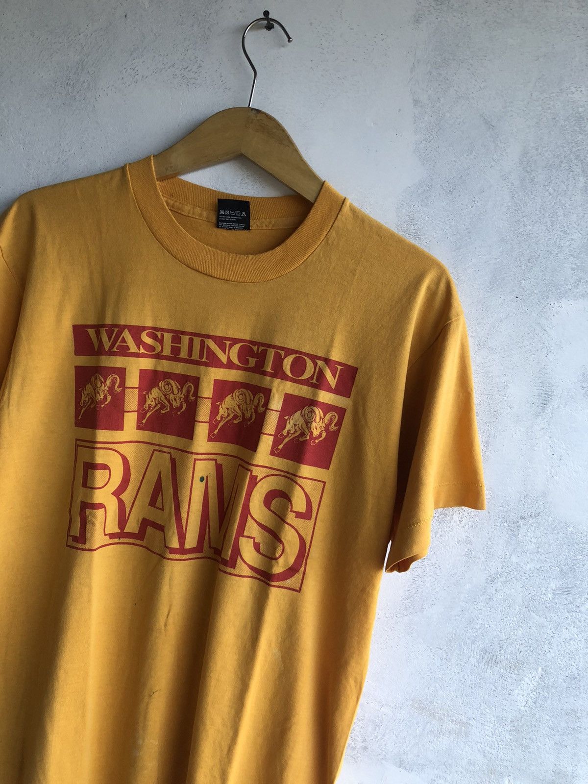 Japanese Brand × Vintage WASHINGTON RAW TSHIRT TEE Size US L / EU 52-54 / 3 - 4 Thumbnail