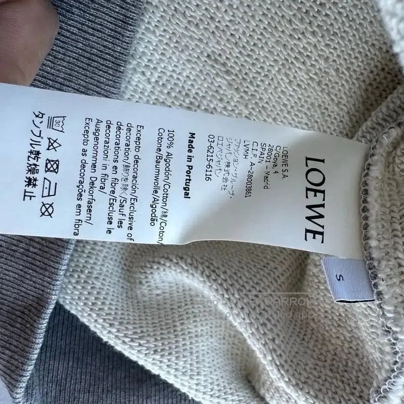 Loewe Loewe Gray Women's Sweatshirt . Size S / US 4 / IT 40 - 4 Thumbnail