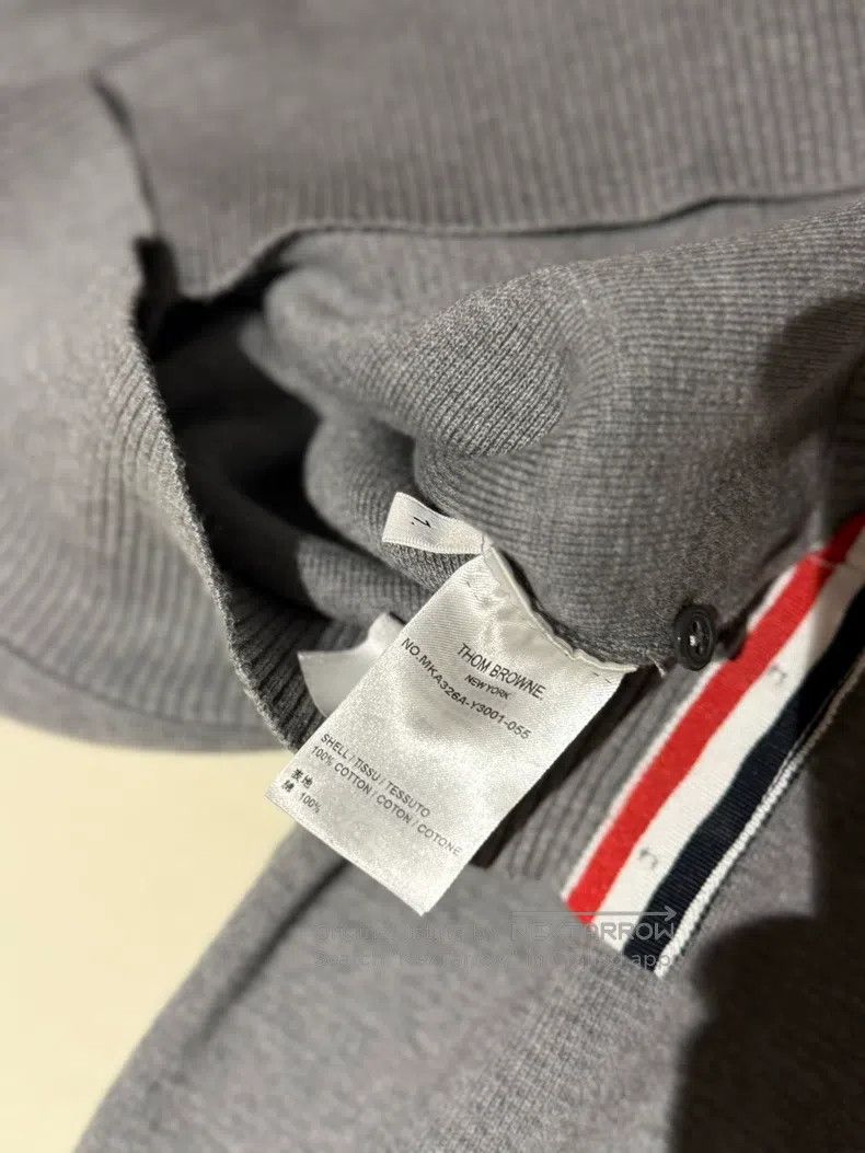 Thom Browne Thom Browne Round neck knit cardigan Size US S / EU 44-46 / 1 - 3 Thumbnail