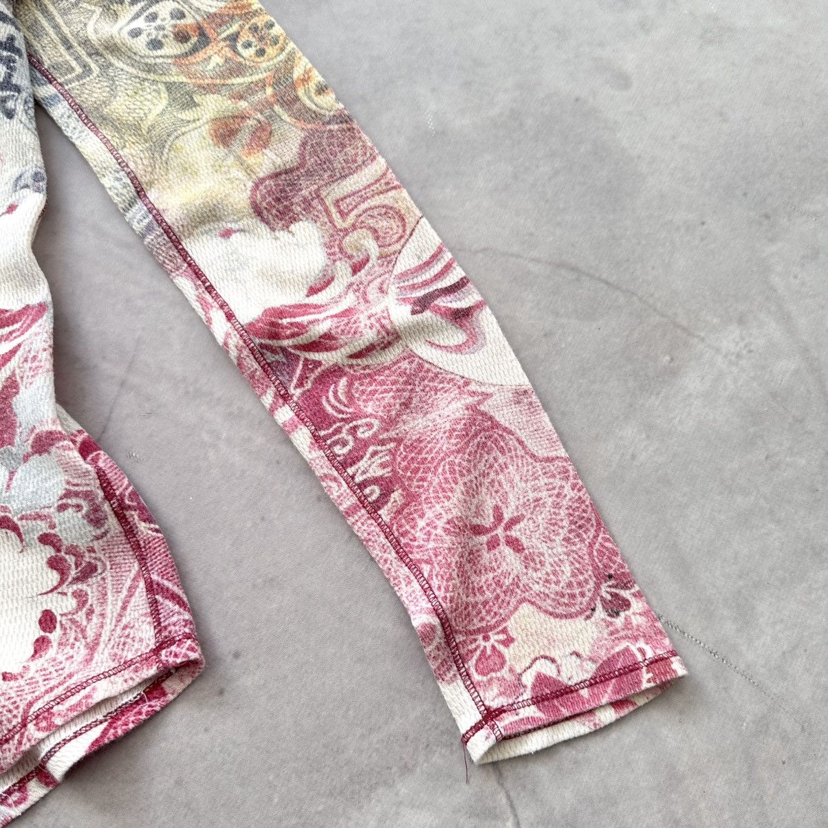 Hysteric Glamour × Undercover 00s Japan Floral Long Sleeve T Shirt Cop Copine Style Size L / US 10 / IT 46 - 8 Thumbnail