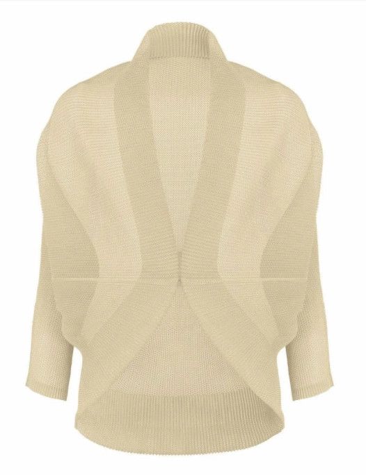 Other Issey Miyake/三宅一生 size:3 Beige pleated cardigan Size M / US 6-8 / IT 42-44 - 1 Thumbnail