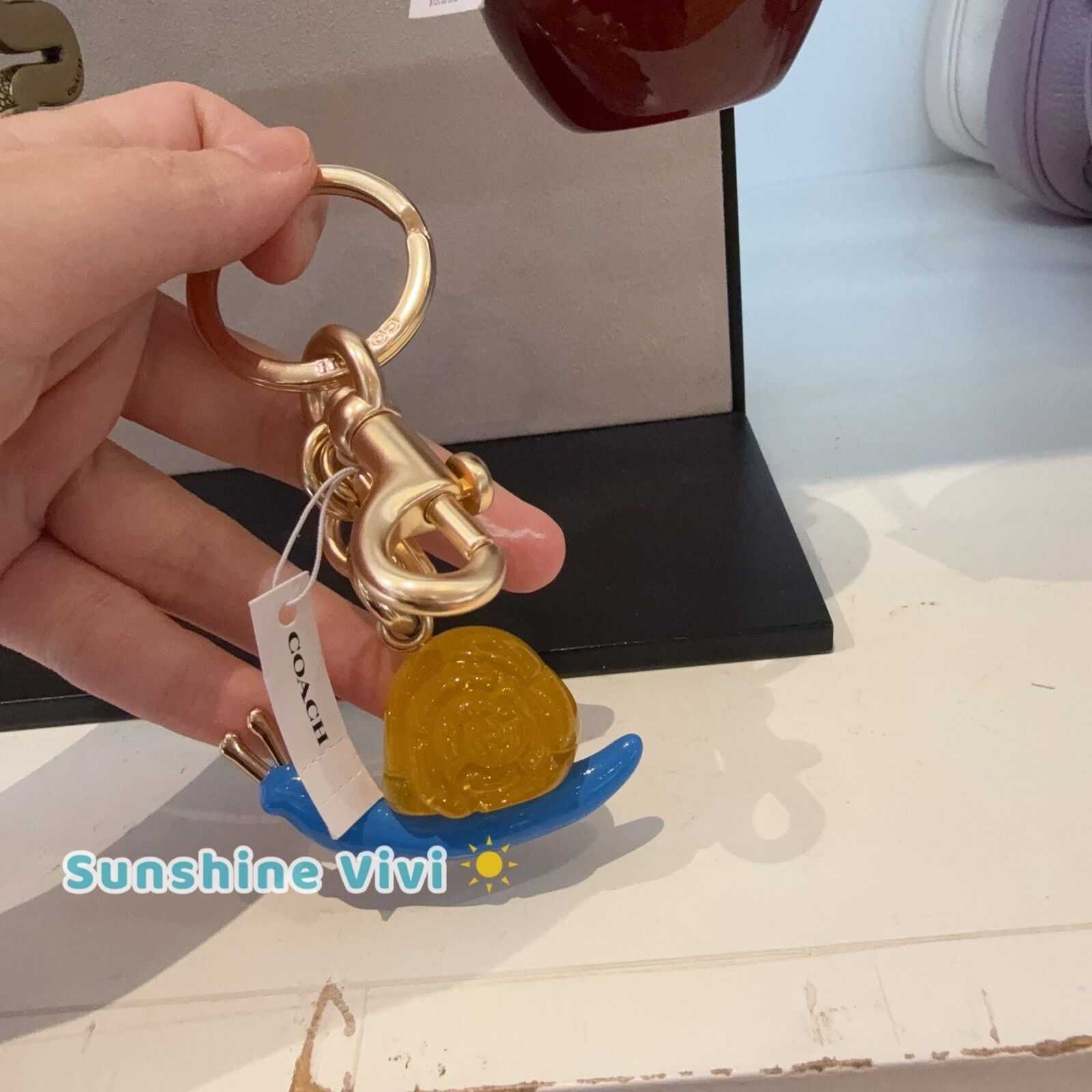 Coach NWT Coach X Observed By Us 3D Snail Bag Charm Fob CU307 Size ONE SIZE - 1 Thumbnail