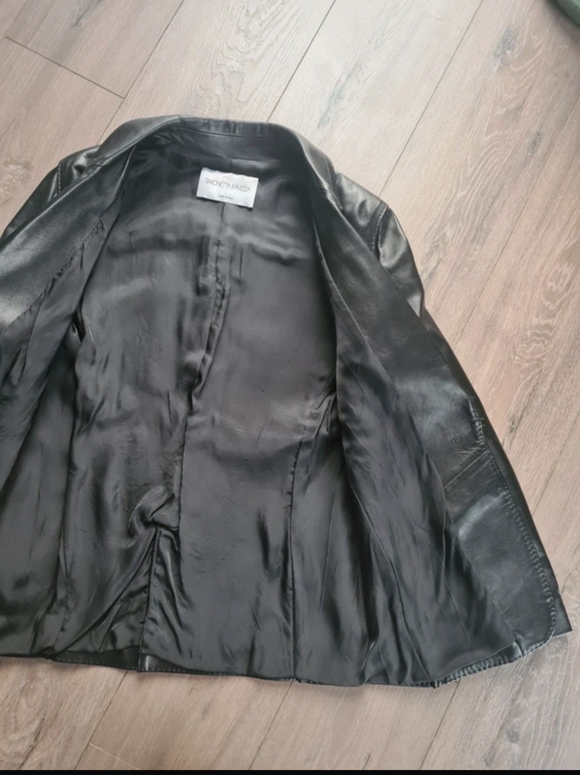 Simonetta Ravizza Simonetta Ravizza black leather jacket new S Size S / US 4 / IT 40 - 12 Thumbnail